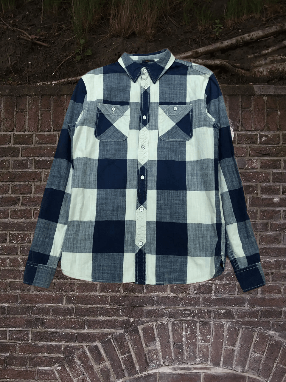Allsaints ALLSAINTS s Long Sleeve Button Up Casual Shirt Plaid Size US XS / EU 42 / 0 - 1 Thumbnail