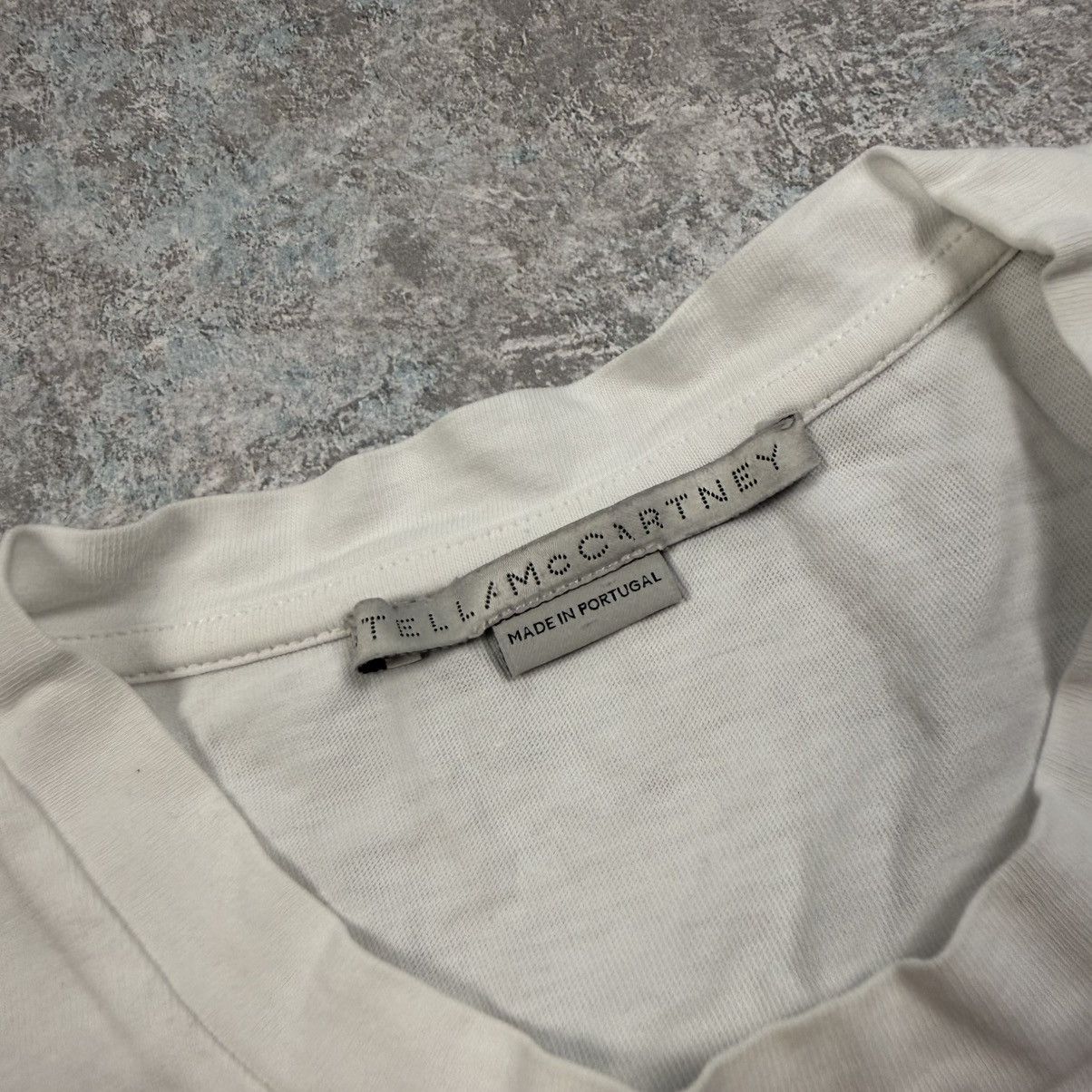 Stella McCartney Stella McCartney Embroidered Mini Star White T-Shirt Size S / US 4 / IT 40 - 4 Thumbnail