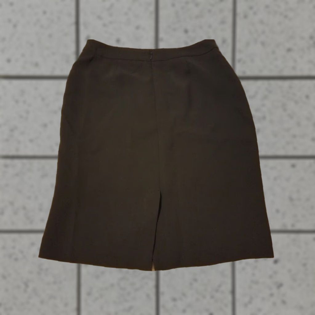 Talbots Womens Talbots Skirt 6 Black A-Line Midi Regular Size 6 Skirt Womens Black Talbots Midi A-Line Size 28" / US 6 / IT 42 - 1 Thumbnail