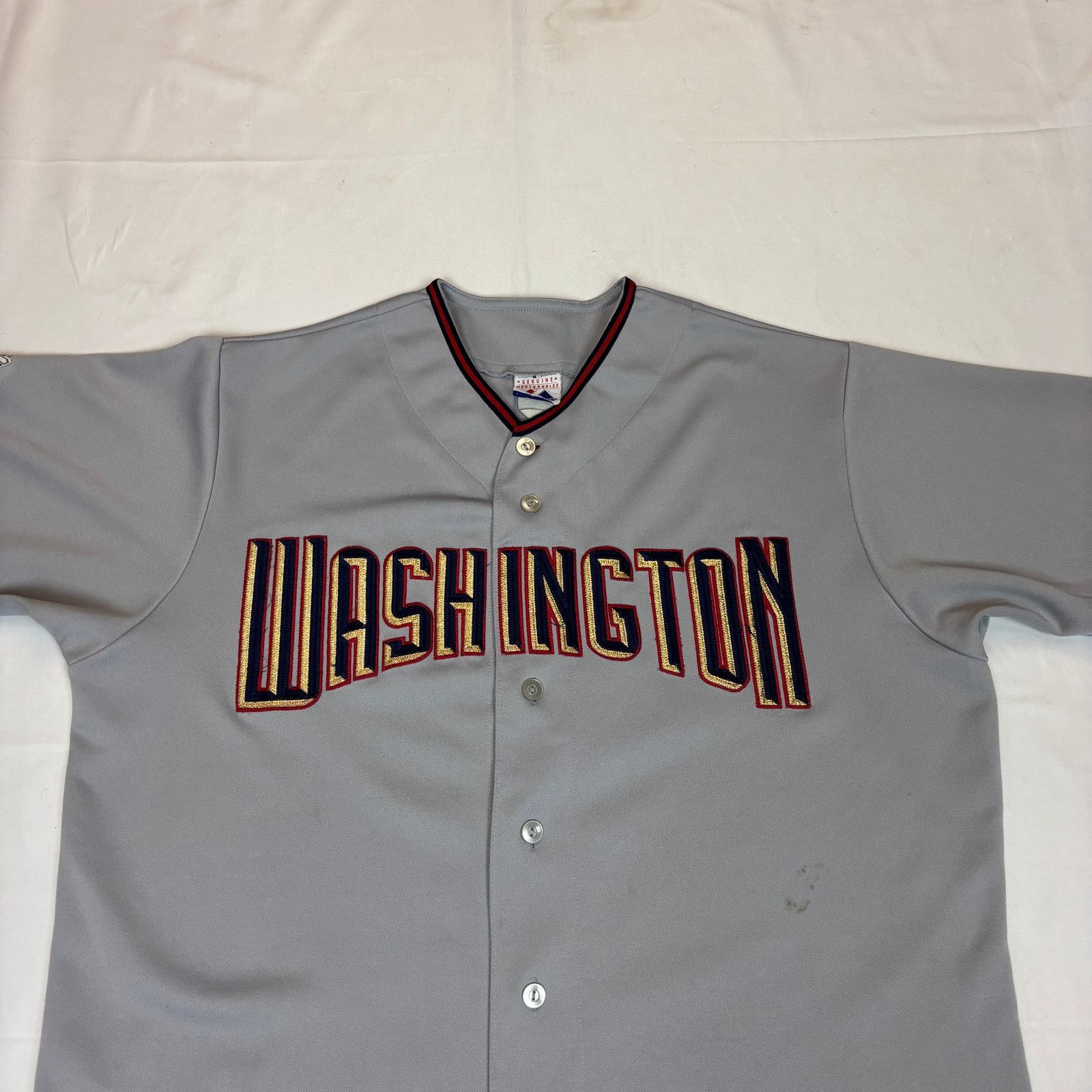 MLB × Majestic × Vintage Vintage Majestic Washington Nationals MLB Baseball Jersey Size US XXL / EU 58 / 5 - 2 Thumbnail