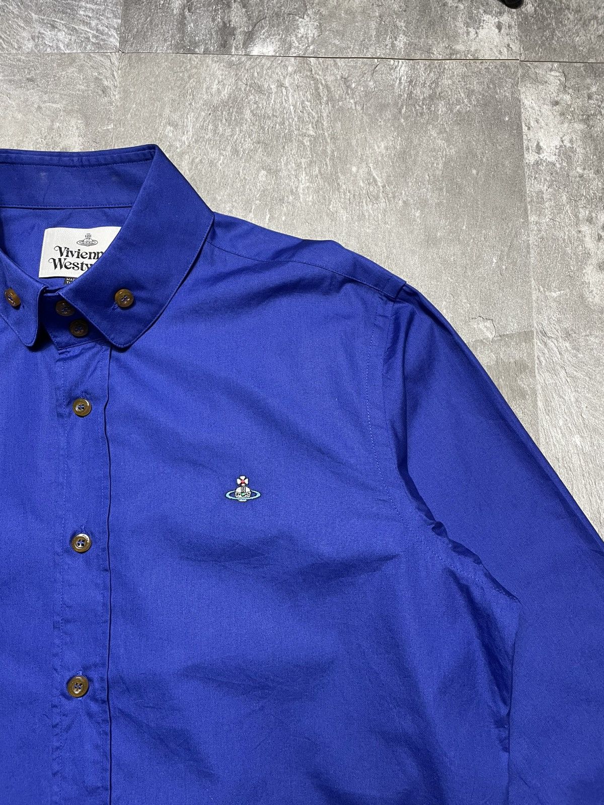 Vivienne Westwood Vivienne Westwood Shirt Buttons Long Sleeve Luxury Size US M / EU 48-50 / 2 - 2 Thumbnail