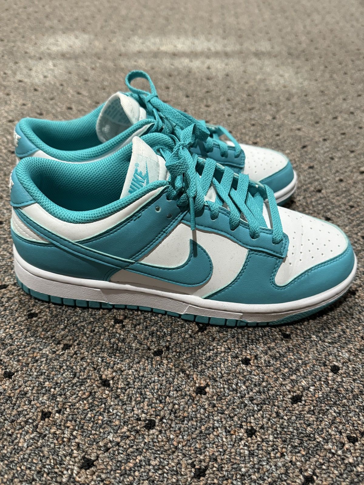 Nike Nike Dunk Low Turquoise Blue Women’s Size 7 Size US 7.5 / IT 37.5 - 2 Thumbnail