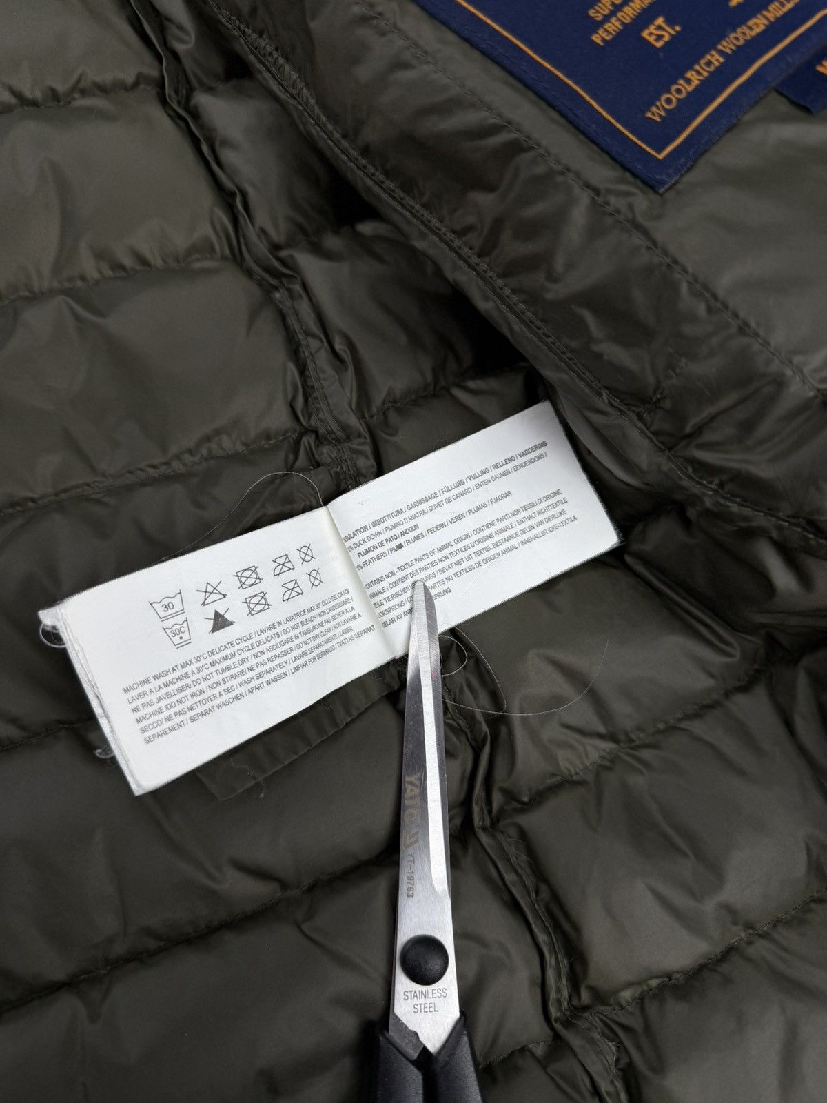 Woolrich Woolen Mills Women’s Woolrich Ramar Cloth Hooded Parka Jacket Olive M Size M / US 6-8 / IT 42-44 - 16 Thumbnail