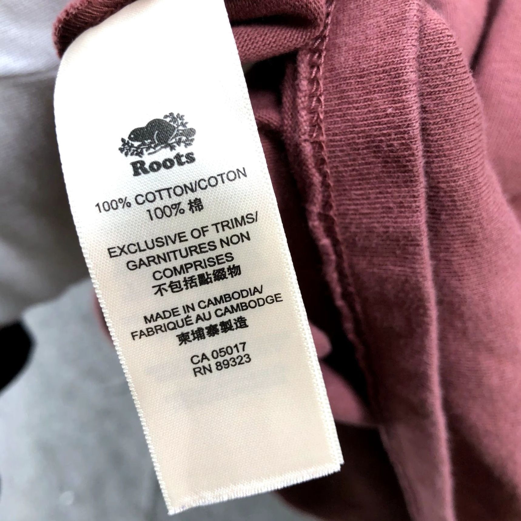 Roots VINTAGE Roots Canada Long Sleeve T-Shirt Womens XS Pink Crewneck Cotton Casual Size XS / US 0-2 / IT 36-38 - 7 Thumbnail