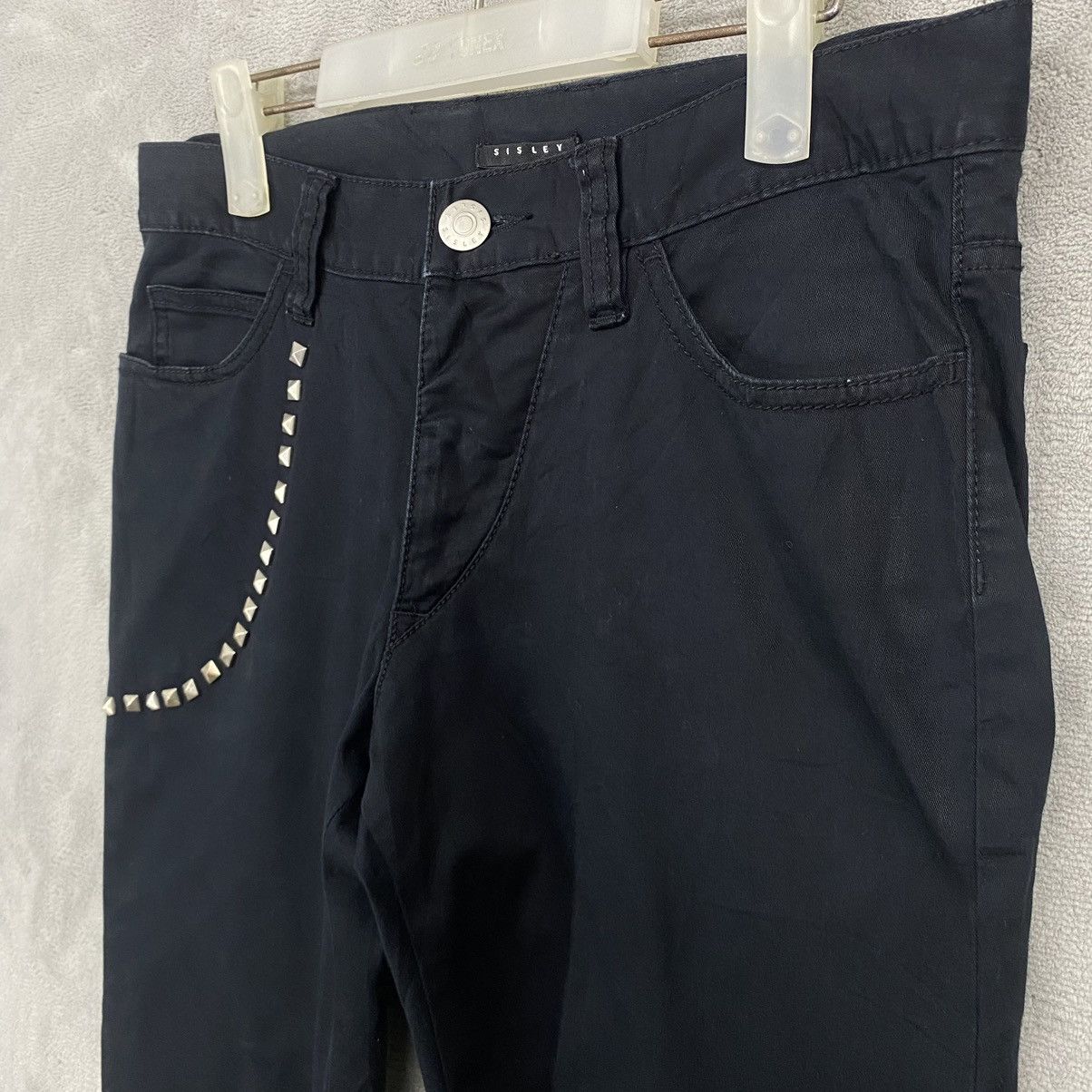 Sisley Vintage Sisley Punk Pants style💥 Size US 30 / EU 46 - 3 Thumbnail