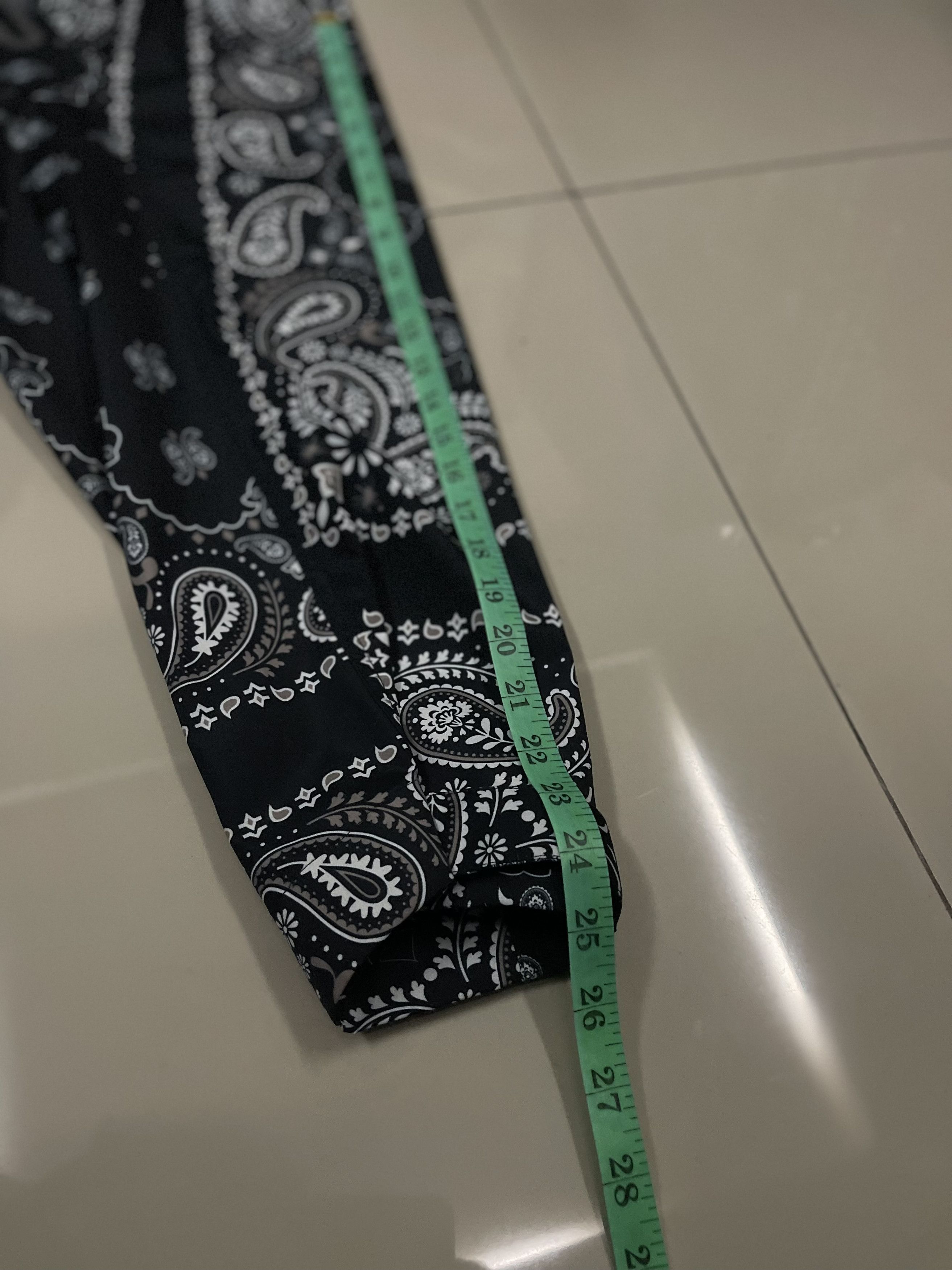 GU × Japanese Brand × Maison MIHARA YASUHIRO Miharayasuhiro Black Bandana Paisley BALACLAVA jacket Size US L / EU 52-54 / 3 - 16 Thumbnail