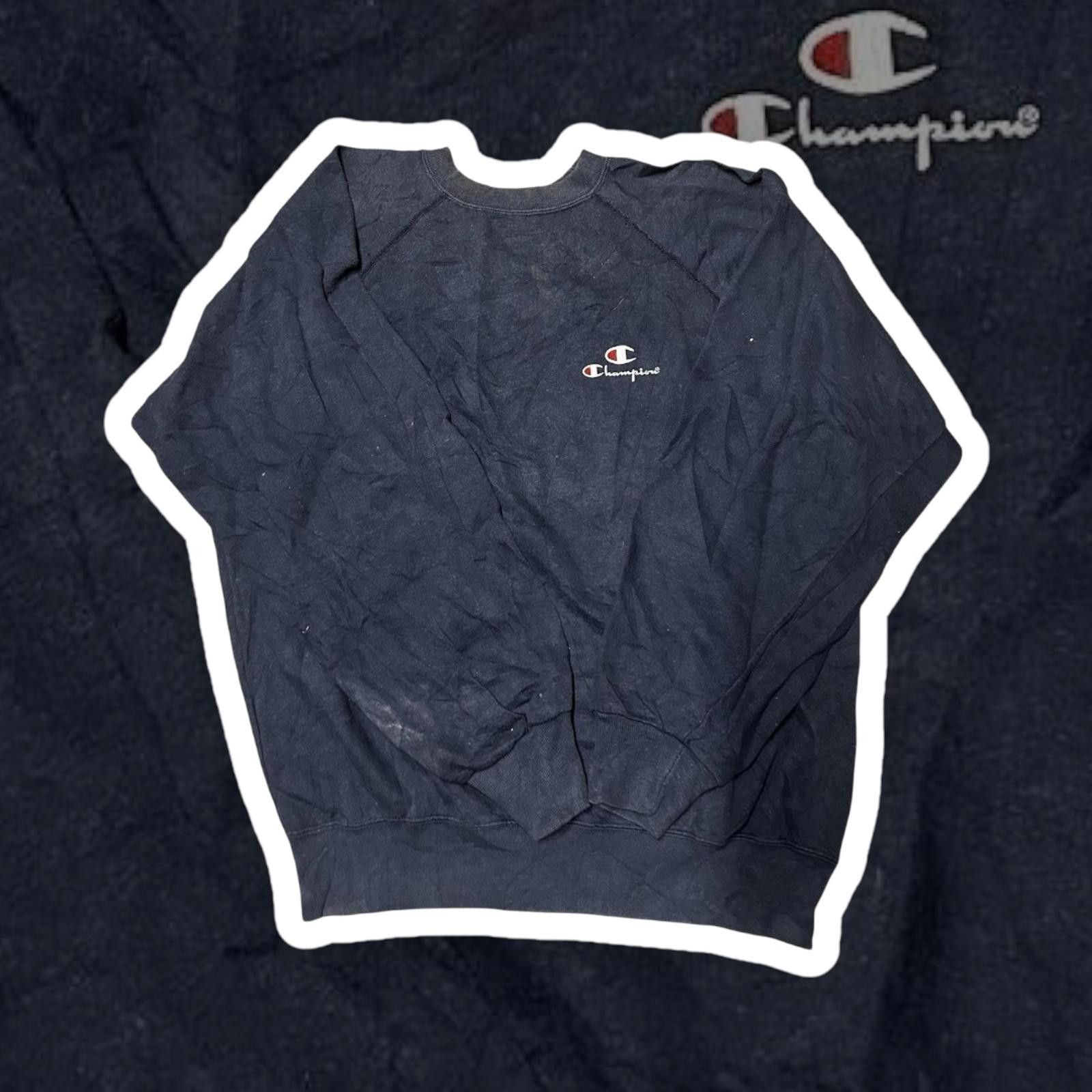 Champion Champion Navy Blue Sweatshirt - Medium Size US M / EU 48-50 / 2 - 1 Thumbnail