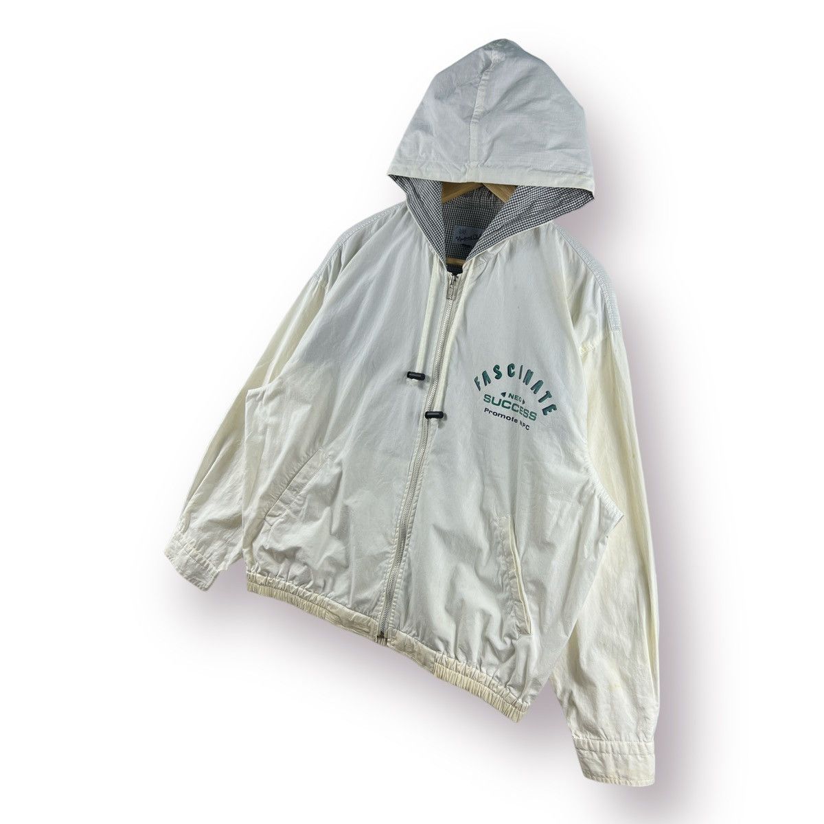 Japanese Brand NEWPORT CLUB PROMISING STUDIO BOMBER BIG LOGO - M Size US M / EU 48-50 / 2 - 3 Thumbnail