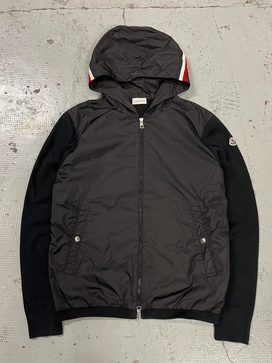 Moncler Moncler Light Hybrid French Windbreaker Black Jacket Size US M / EU 48-50 / 2 - 1 Thumbnail
