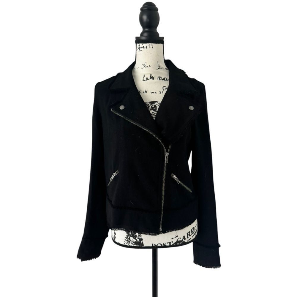 Other Leith SZ M black zipper closure jacket Size M / US 6-8 / IT 42-44 - 1 Thumbnail