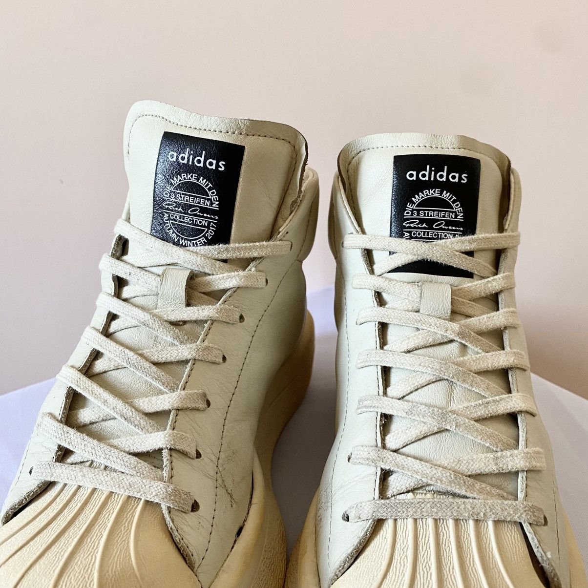 Adidas × Rick Owens 2017 Adidas x Rick Owens Mastodon Pro Model 2 Sneakers Shoes Size US 5.5 / EU 38 - 4 Thumbnail
