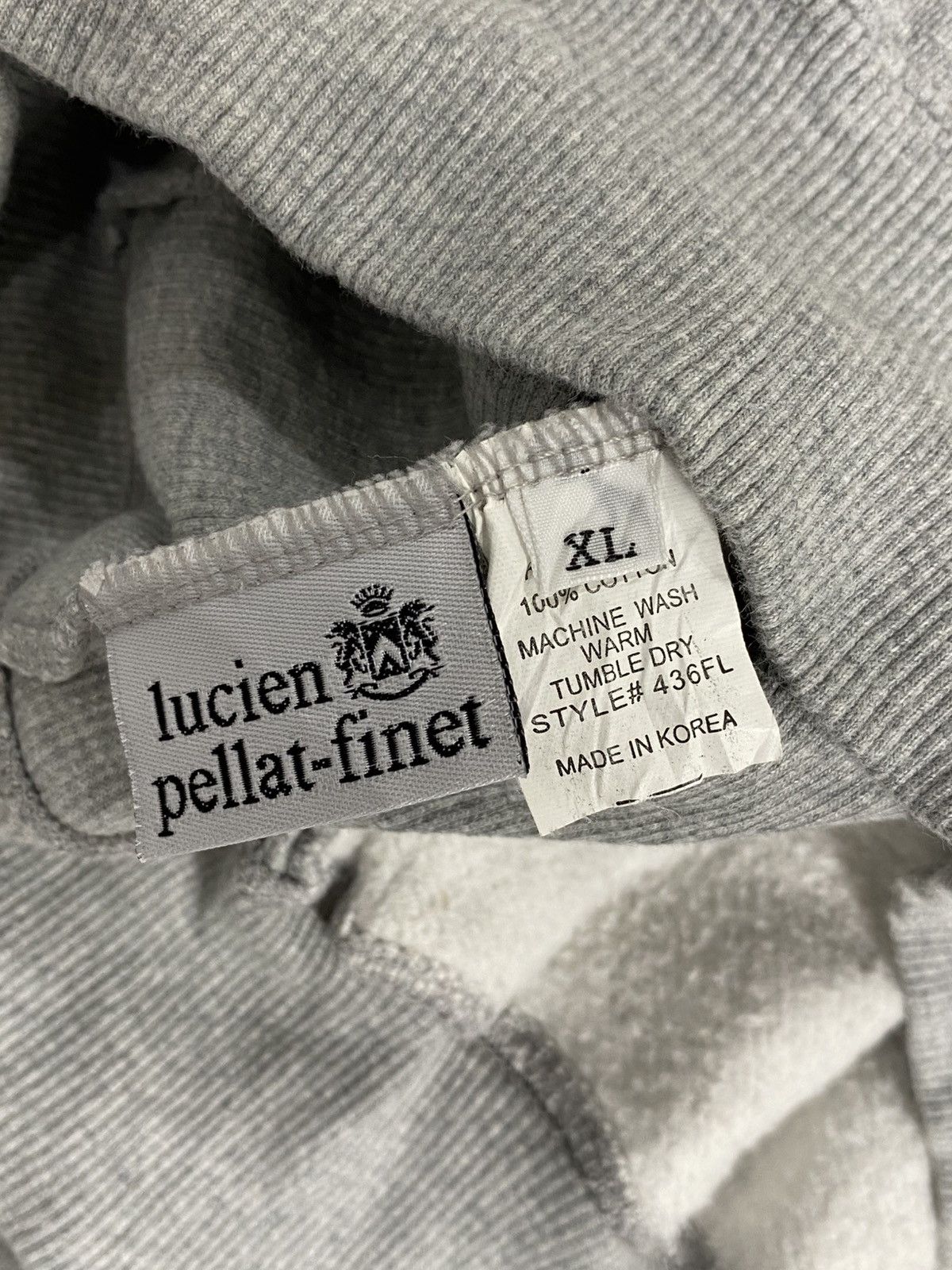 Le Grande Bleu (L.G.B.) punkgoth style studded hoodie lucien pellet finet ifsx lgb Size US L / EU 52-54 / 3 - 9 Thumbnail