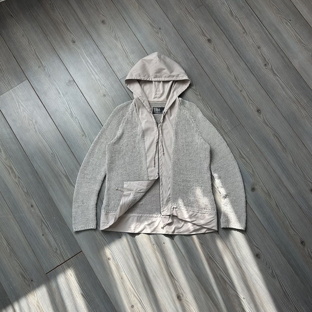 Annette Gortz Anette Gortz Linen Blend Mesh Knit Zip Hoodie Jacket M Size M / US 6-8 / IT 42-44 - 3 Thumbnail