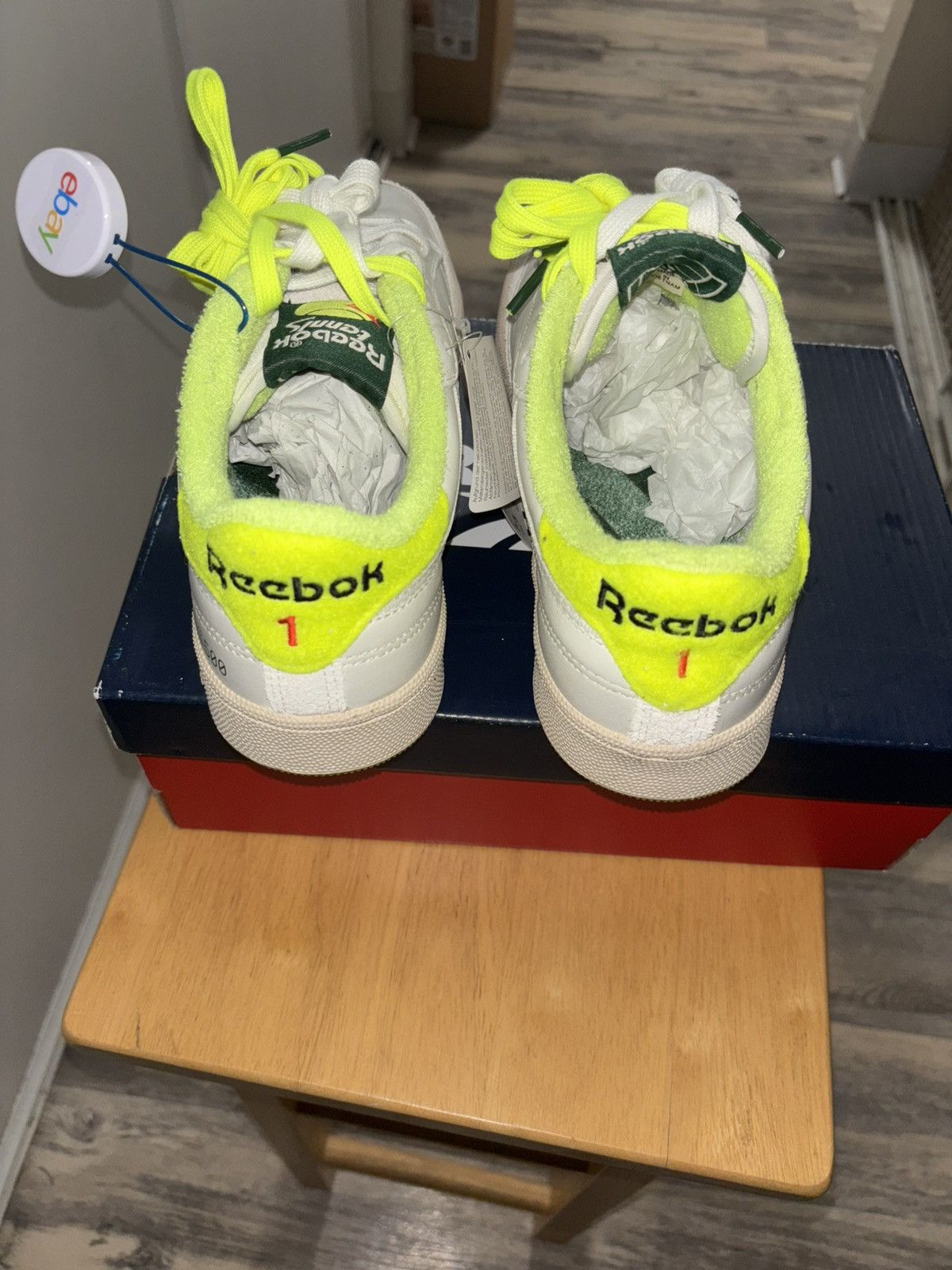 Reebok Club C First Pitch Open Membership Tennis #/500 US Open Size US 7.5 / EU 40-41 - 6 Thumbnail