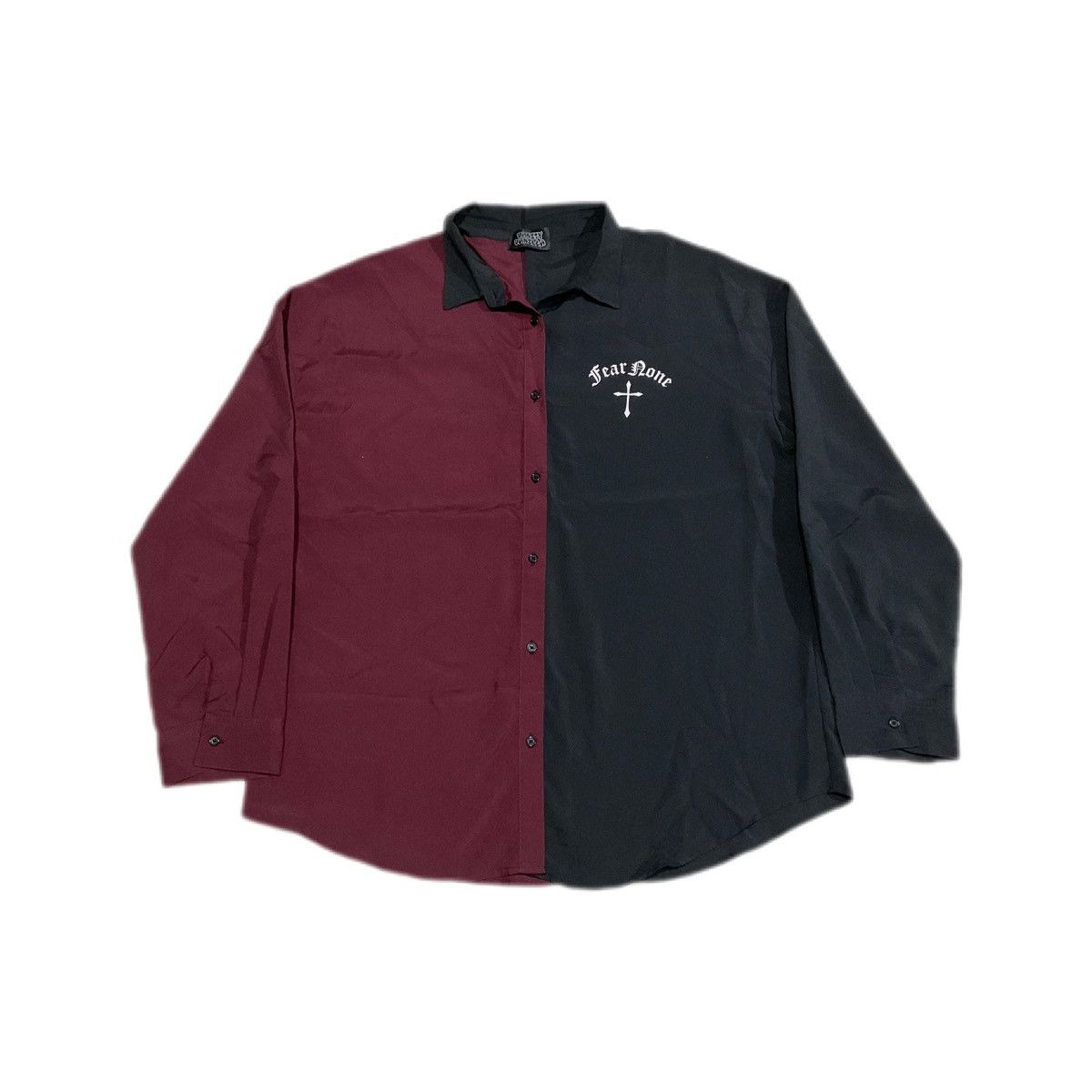If Six Was Nine × Japanese Brand × Le Grande Bleu (L.G.B.) 🔥Sick Y2K Japanese Brand Wings Shirt Goth Punk Size US L / EU 52-54 / 3 - 3 Thumbnail