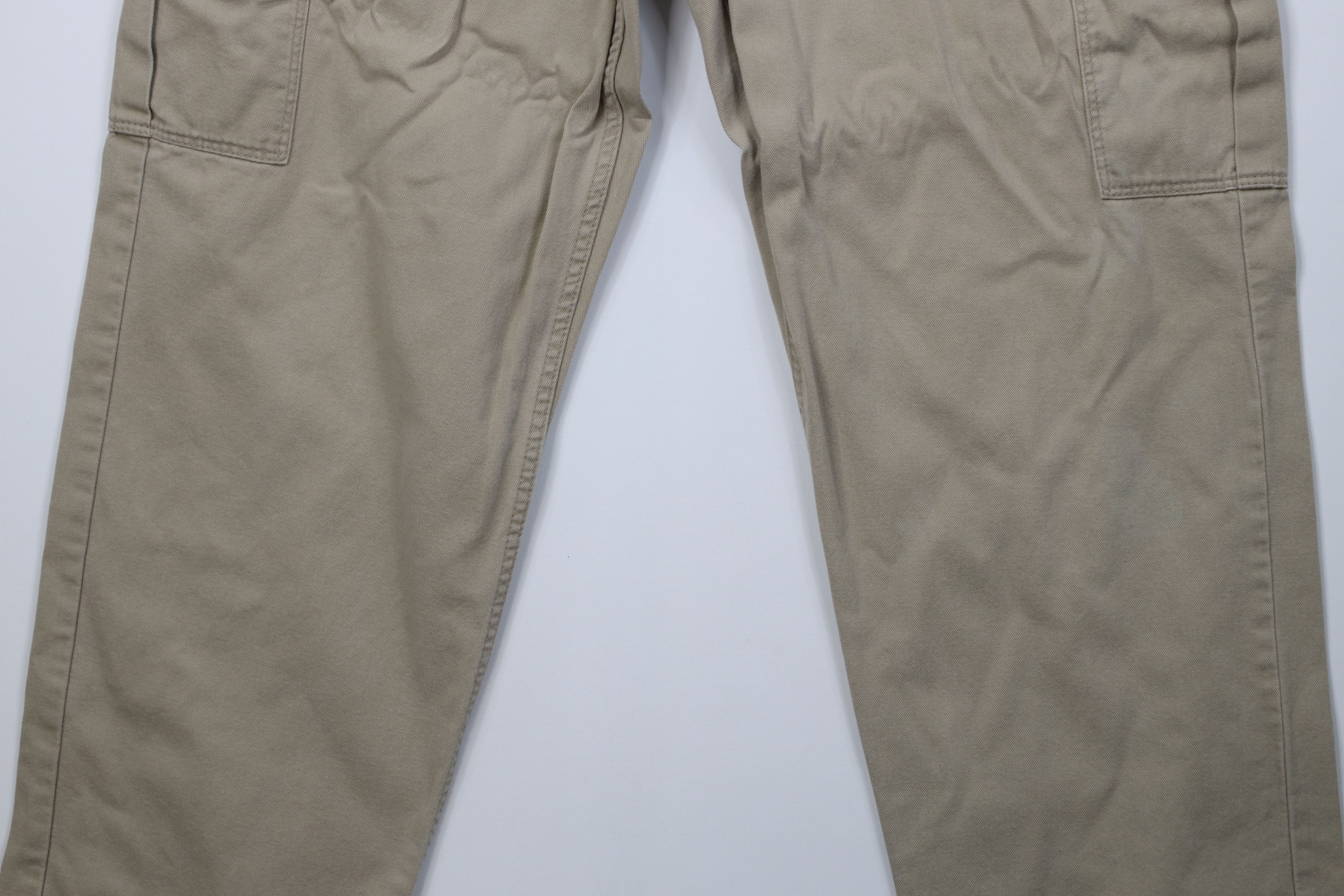 Wrangler Vintage 90s Y2K Wrangler Canvas Baggy Wide Leg Cargo Pants Size US 36 / EU 52 - 4 Thumbnail