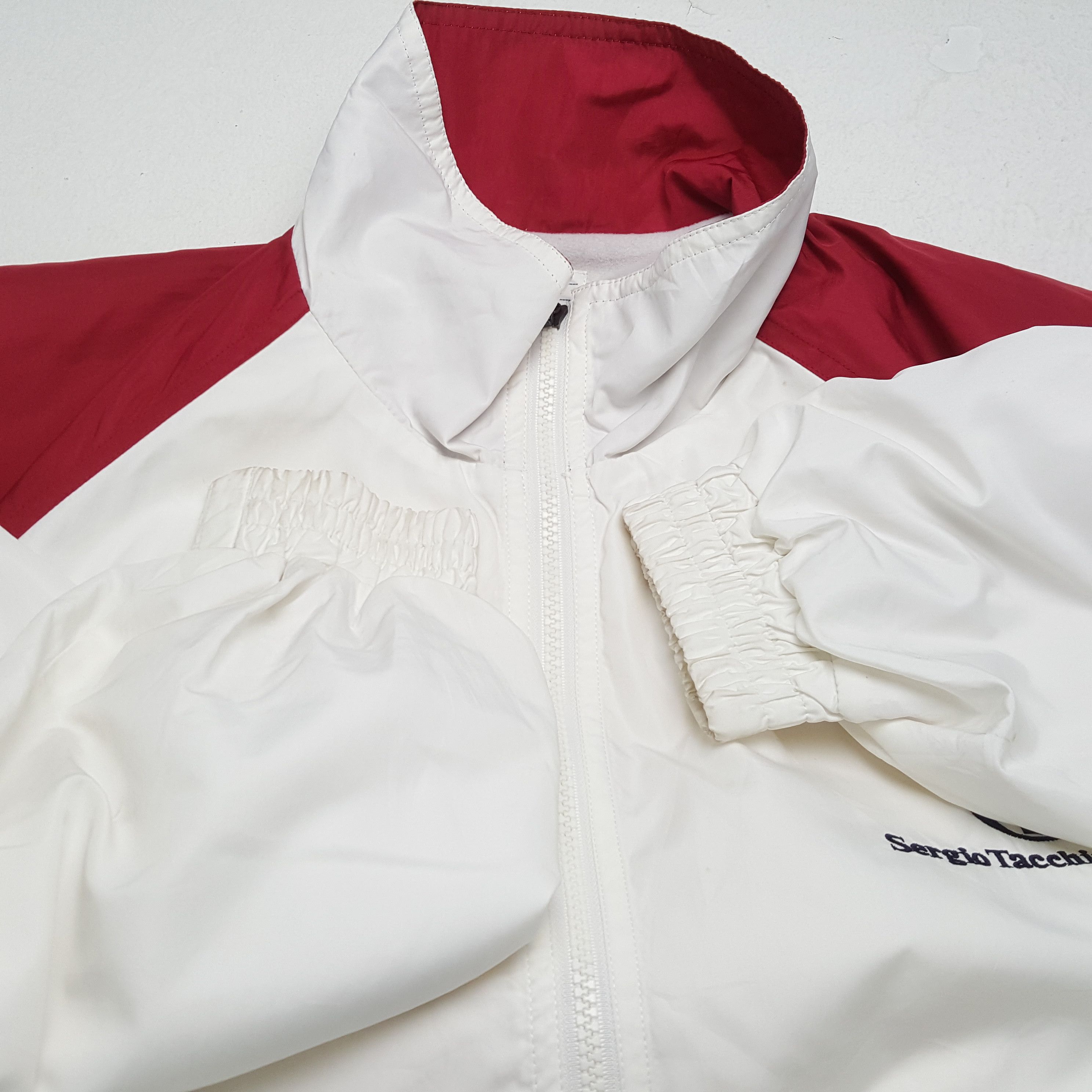 Sergio Tacchini × Vintage SERGIO TACCHINI Sports Style Small Logo Design Jacket Size US XL / EU 56 / 4 - 9 Thumbnail