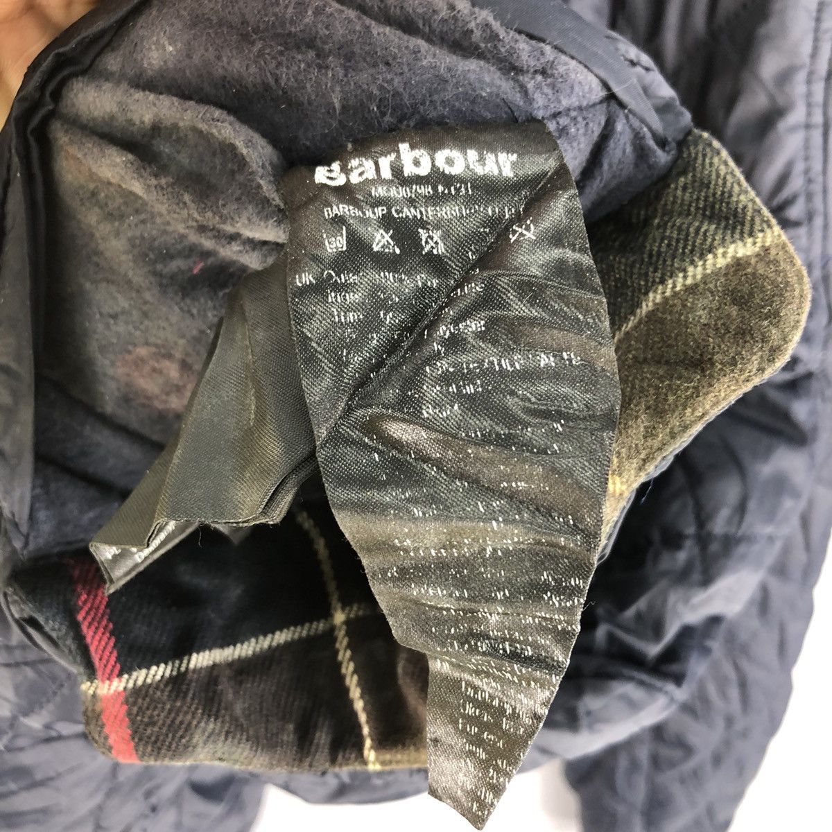 Barbour Vintage Y2K Barbour Classic Tartan Quilted Jacket Size US L / EU 52-54 / 3 - 16 Thumbnail