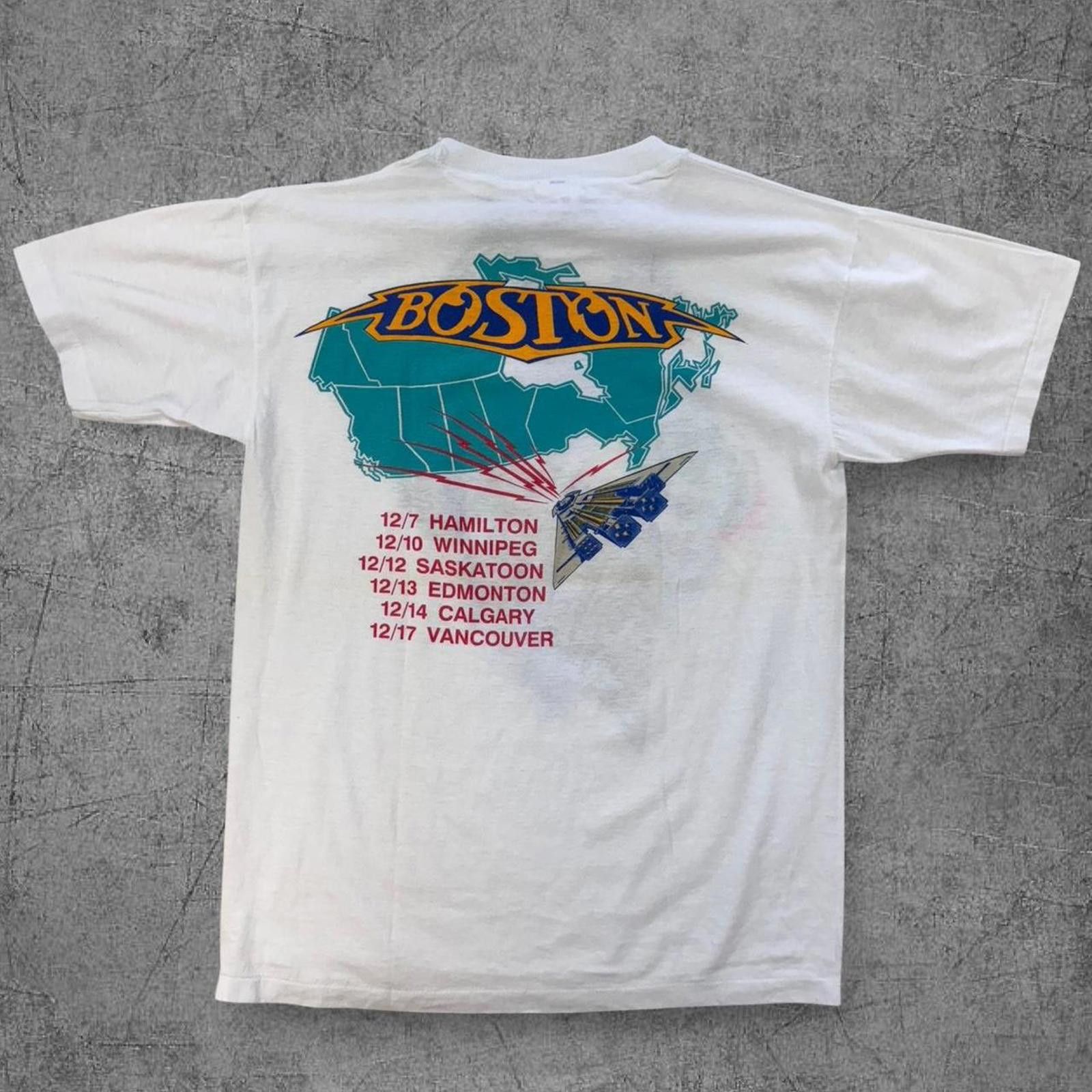 Band Tees 1988 Boston Band Tour Tee Size US L / EU 52-54 / 3 - 7 Thumbnail