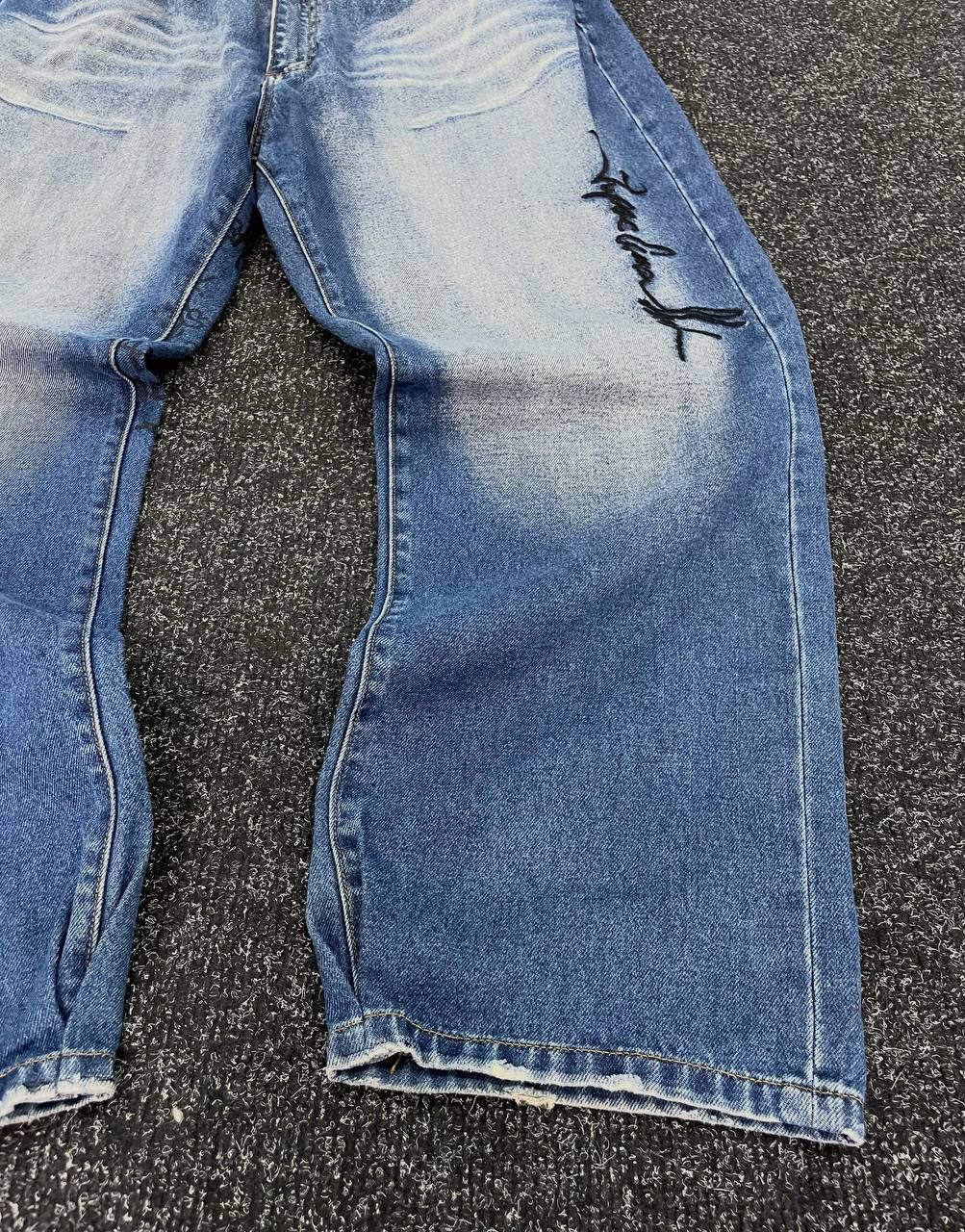 Hysteric Glamour × Le Grande Bleu (L.G.B.) × Makaveli Makavel HYSTERIC GLAMOUR BALENCIAGA STYLE FLARED PANTS BAGGY Size US 40 / EU 56 - 5 Thumbnail