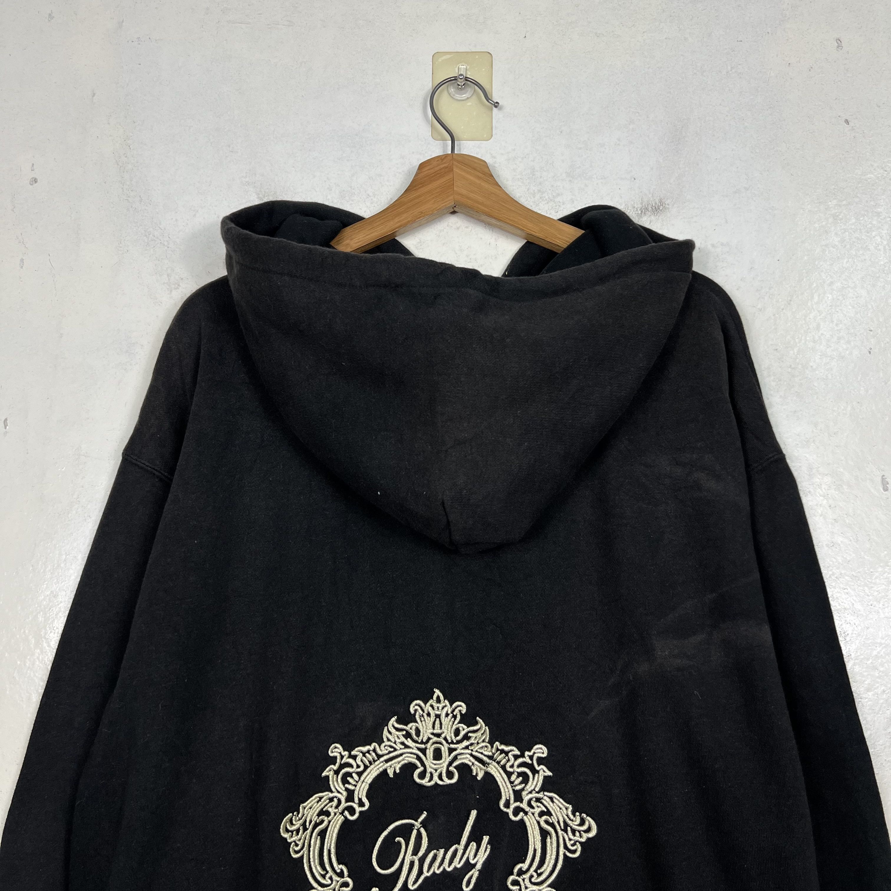 Japanese Brand RADY Embroidered Big Logo Hoodies Oversized #3833-C175 Size US S / EU 44-46 / 1 - 2 Thumbnail