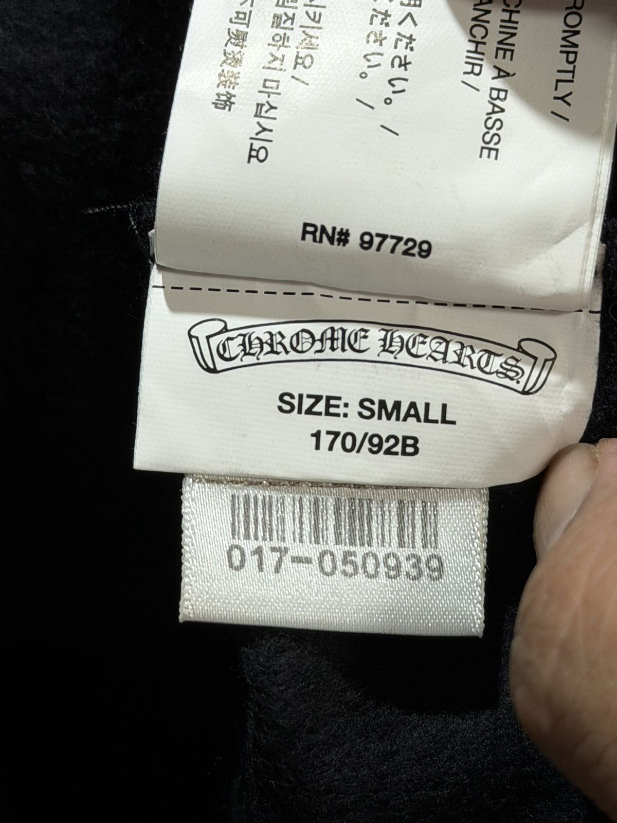 Chrome Hearts Chrome Hearts - Blue Spellout Sleeves Pullover Size US S / EU 44-46 / 1 - 19 Thumbnail