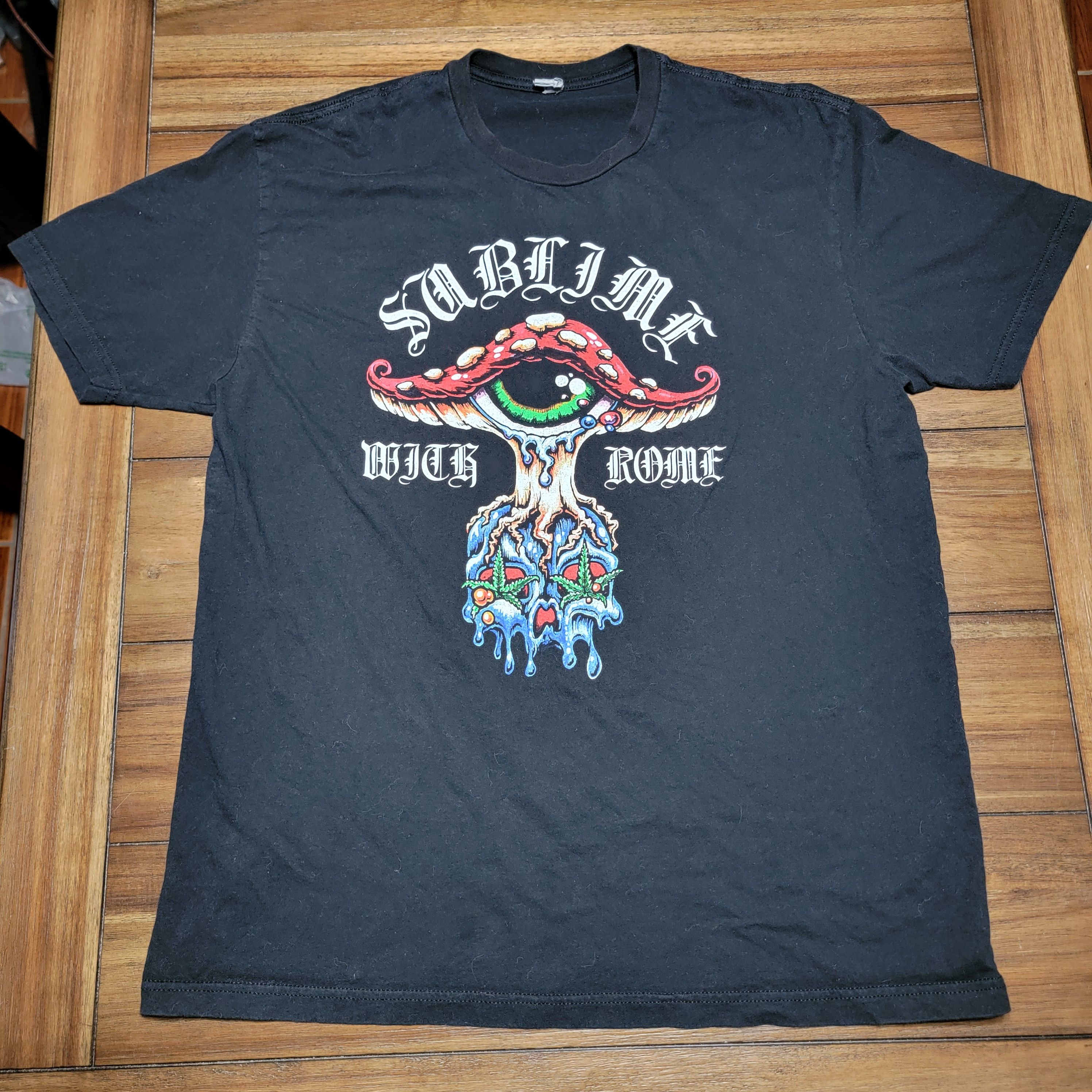 Other Sublime SS Black Unisex Tee "With Rome Tour" - Size XL Size US XL / EU 56 / 4 - 1 Thumbnail