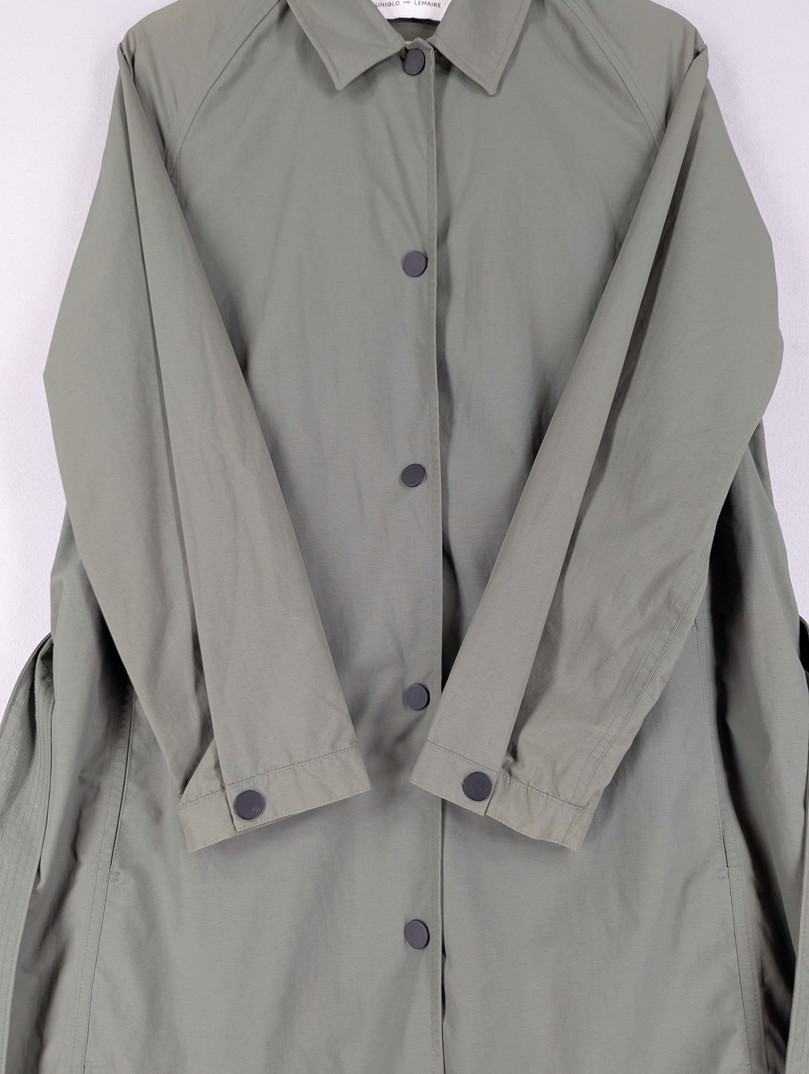 Christophe Lemaire Uniqlo And Lemaire Waterproof Trenchcoat Jacket Size US M / EU 48-50 / 2 - 8 Thumbnail