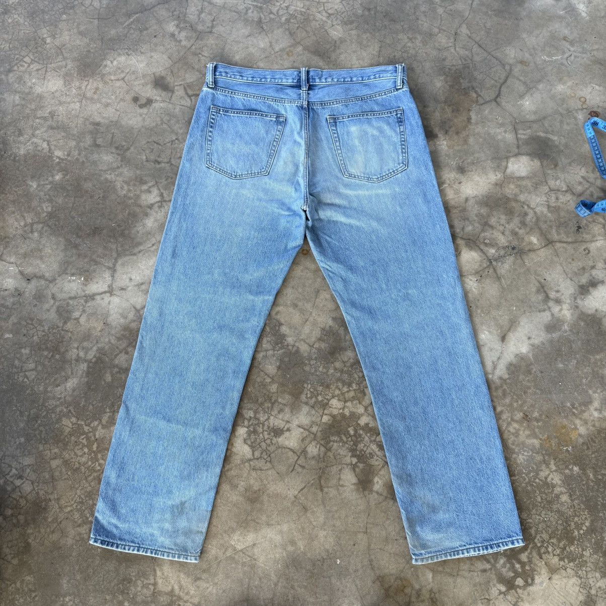 Japanese Brand W38x30.5 Vintage Japanese Brand Faded Denim Jean Size US 38 / EU 54 - 8 Thumbnail