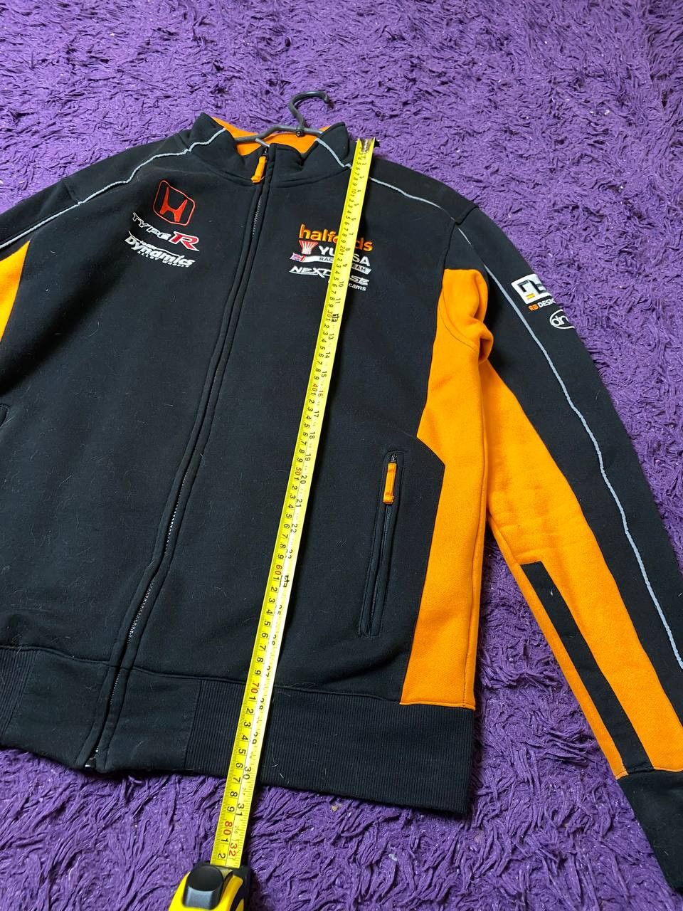 Honda Streetwear Print Size XXL Sweatshirt Zip Y2K HONDA Size US XXL / EU 58 / 5 - 9 Thumbnail