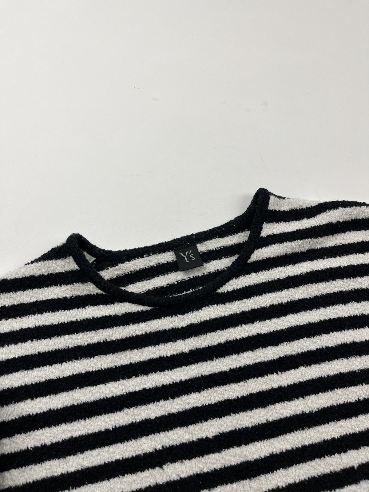 Japanese Brand Vintage🔥Y’s Yohji Yamamoto Striped Sweater/Sweatshirt Size US XL / EU 56 / 4 - 6 Thumbnail