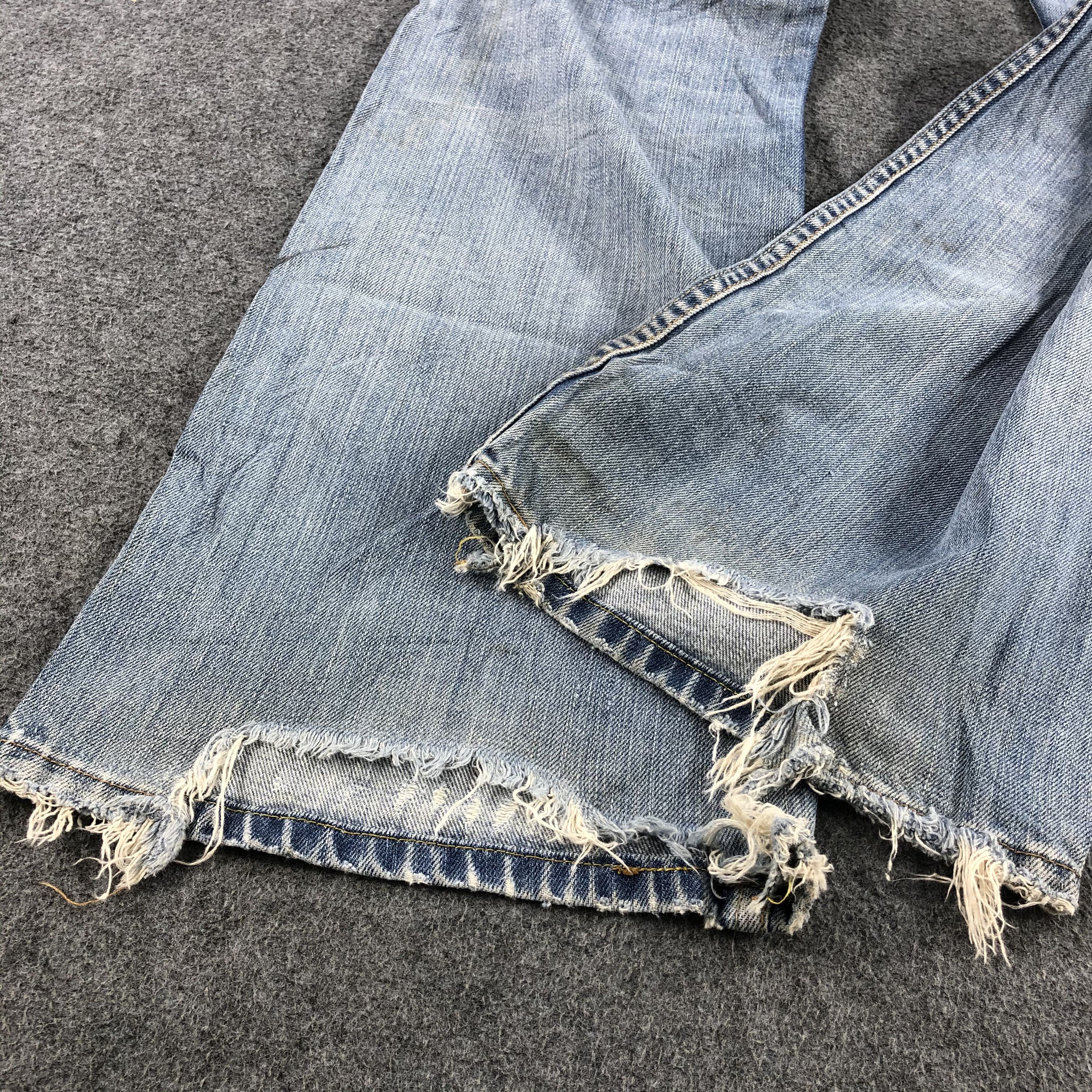 Levi's Vintage 90s Light Wash Levis 527 Jeans-J2055 Size US 34 / EU 50 - 6 Thumbnail