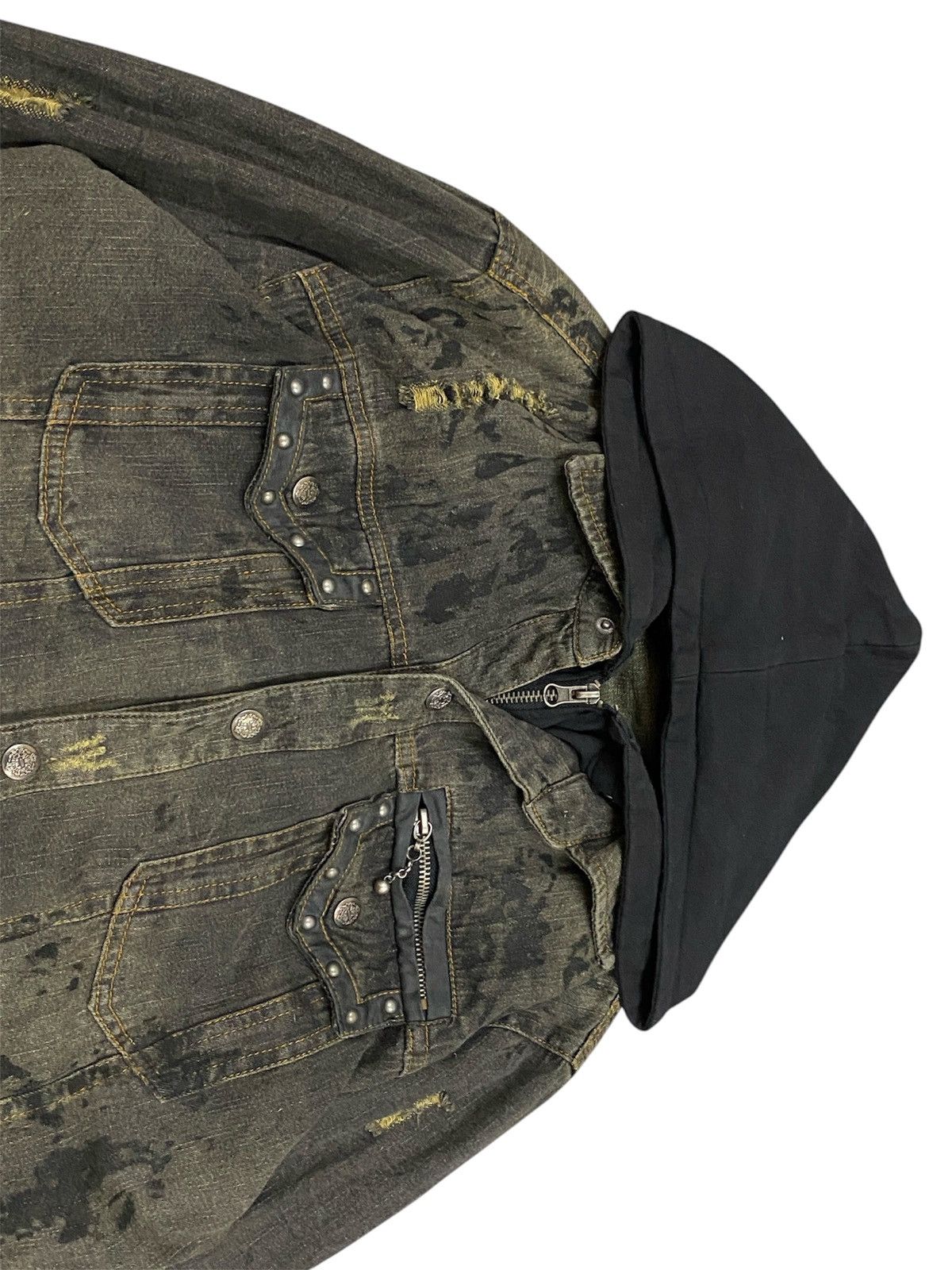 In The Attic Vintage In The Attic Homme Jacket Hoodie Double Layer Size US L / EU 52-54 / 3 - 5 Thumbnail