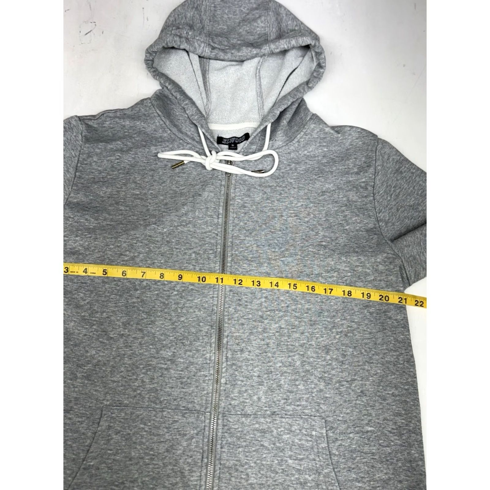 Elwood Elwood Heavyweight Oversized Hoodie Full Zip Sweater Essential Gray Mens M Size US M / EU 48-50 / 2 - 3 Thumbnail