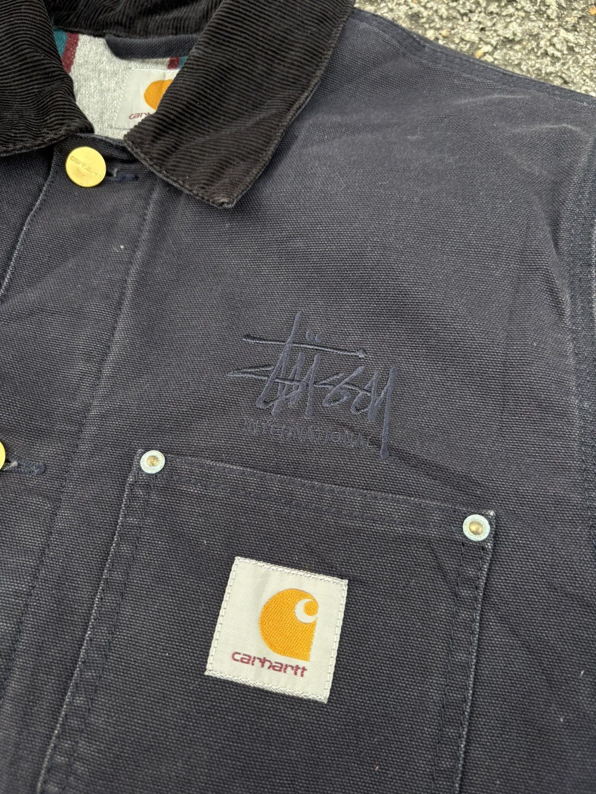 Carhartt × Stussy Stussy X Carhartt Chore Coat Size US M / EU 48-50 / 2 - 4 Thumbnail