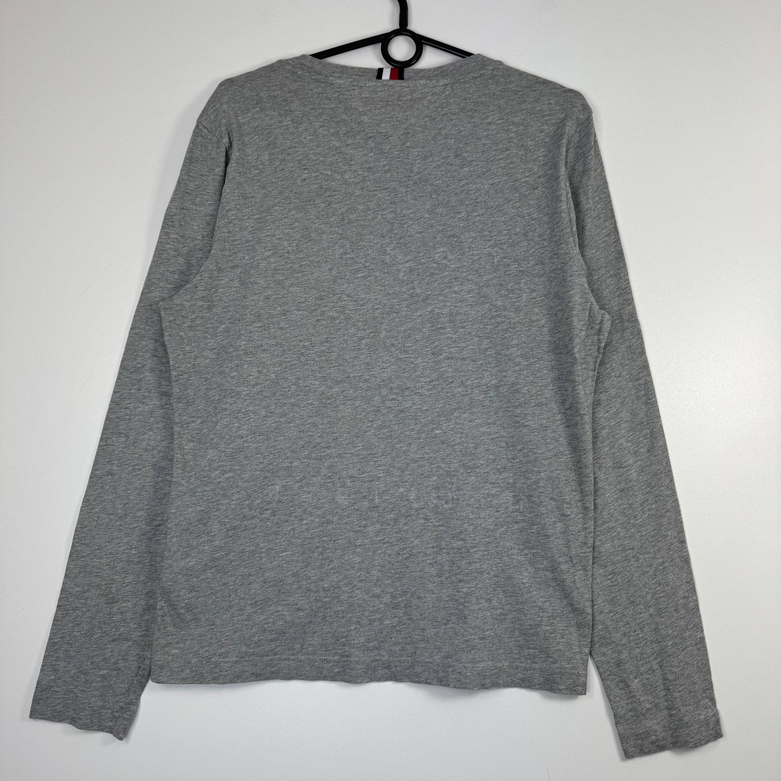 Tommy Hilfiger Tommy Hilfiger Flag Logo Long Sleeve T-Shirt Grey Men Size S Size US S / EU 44-46 / 1 - 8 Thumbnail
