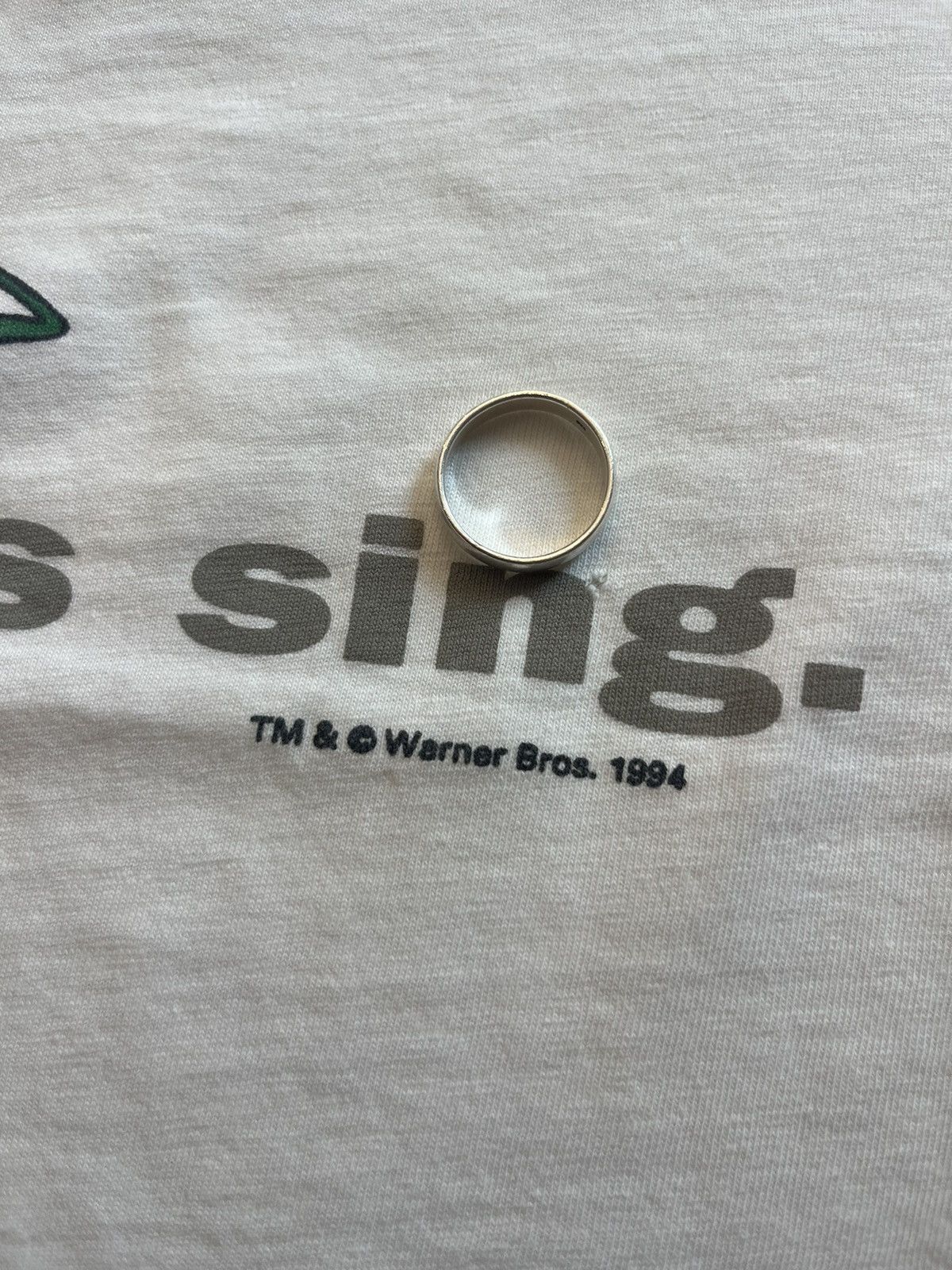 Warner Bros Vintage The WB Television Net Work When Frogs Sing 94’s Size US XL / EU 56 / 4 - 11 Thumbnail