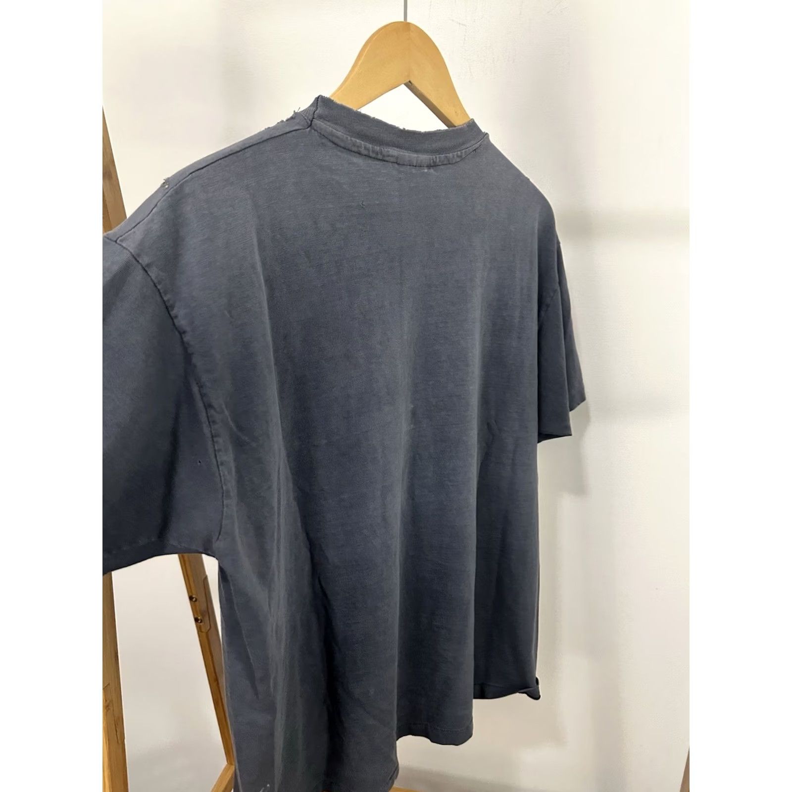 Hanes VTG 80s Horoscope Zodiac Gradient Sun Faded Worn Thrashed Hanes Beefy T-Shirt XL SHIRT Mens Blue Size US XL / EU 56 / 4 - 5 Thumbnail