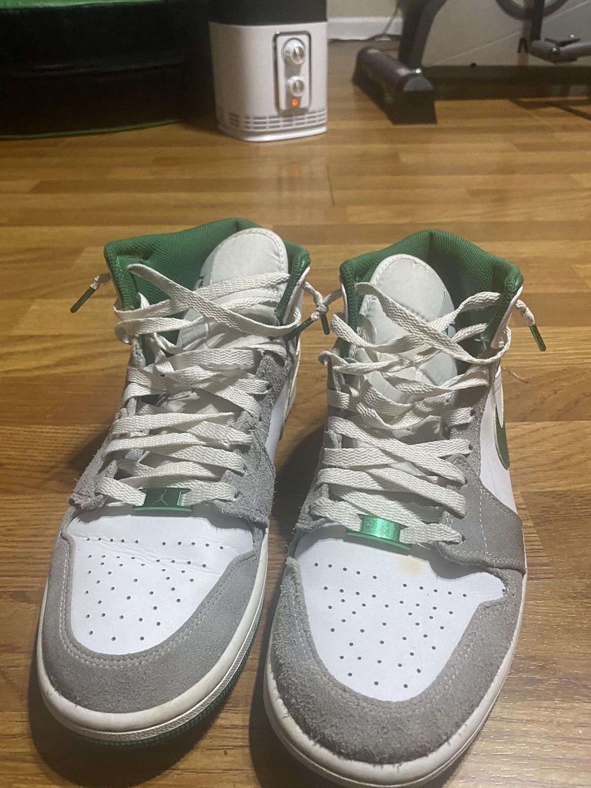 Jordan Brand Jordan 1 grey pines Size US 9.5 / EU 42-43 - 3 Thumbnail