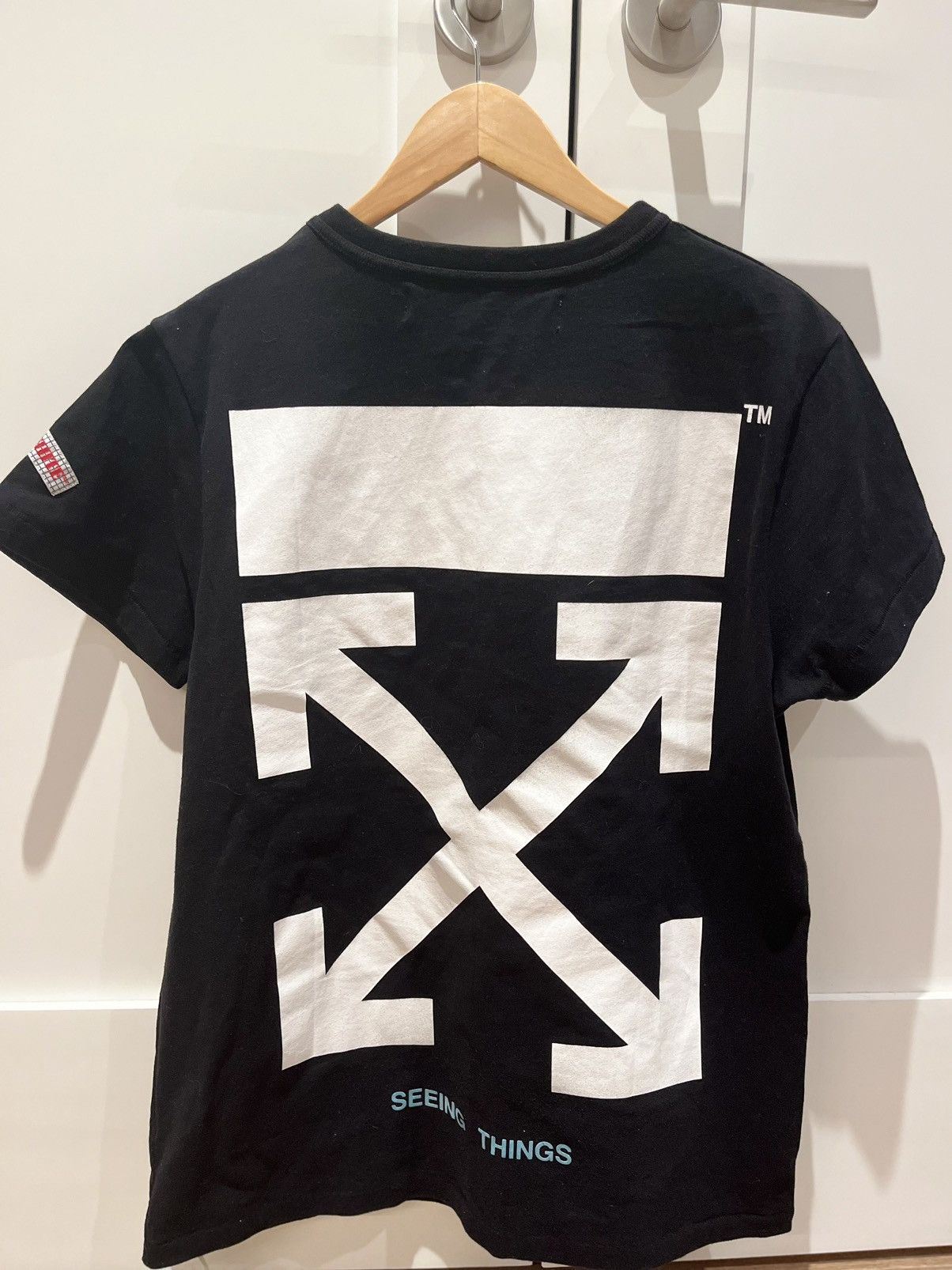 Off-White Off-White Arrows T-Shirt Black F/W 17 Size XS Size US XS / EU 42 / 0 - 1 Thumbnail