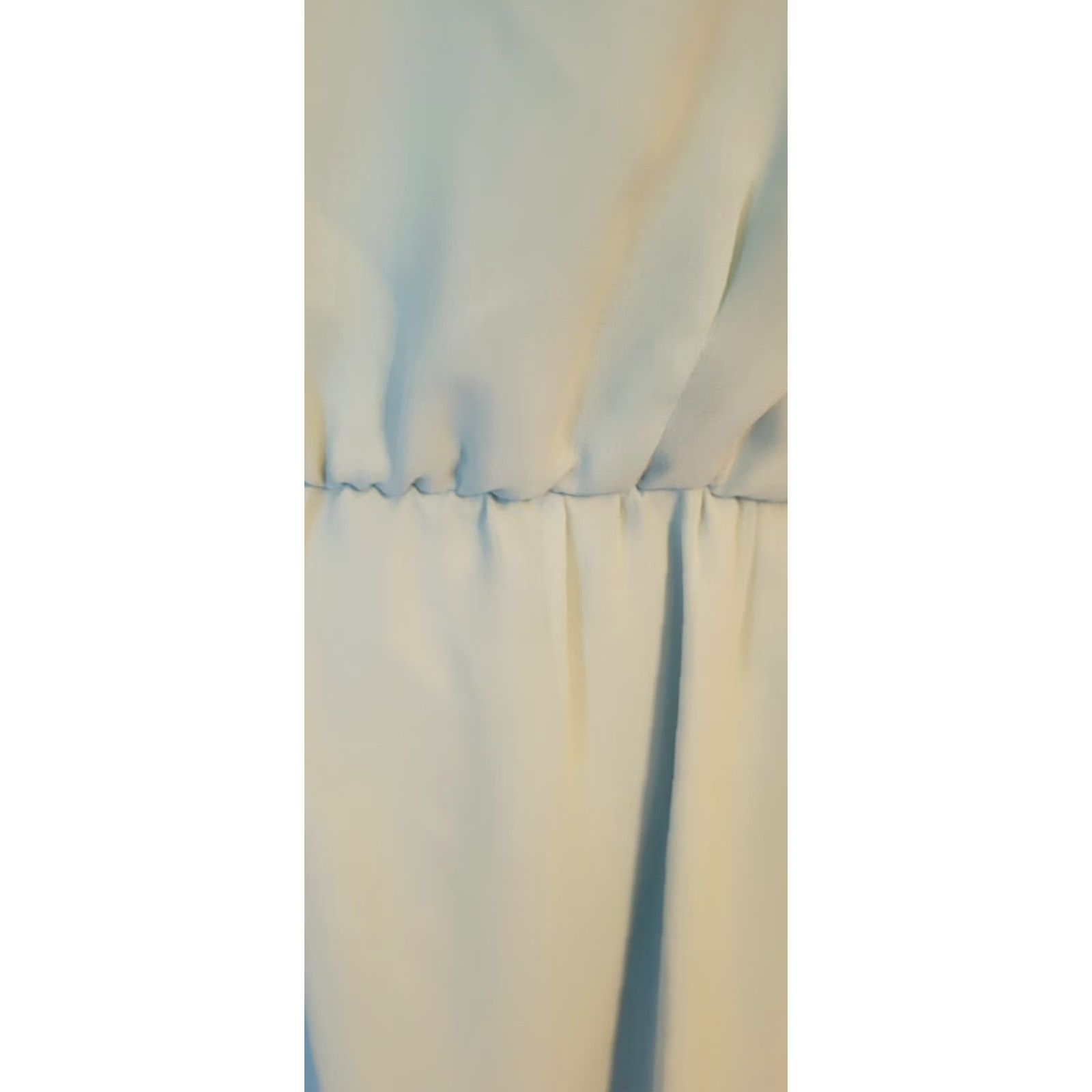 Vintage Vintage Miss Elliette Mint Green Dress Sheer Embellished Sleeves 8 New Wave 80s Party Womens Size 8 Green Size M / US 6-8 / IT 42-44 - 3 Thumbnail