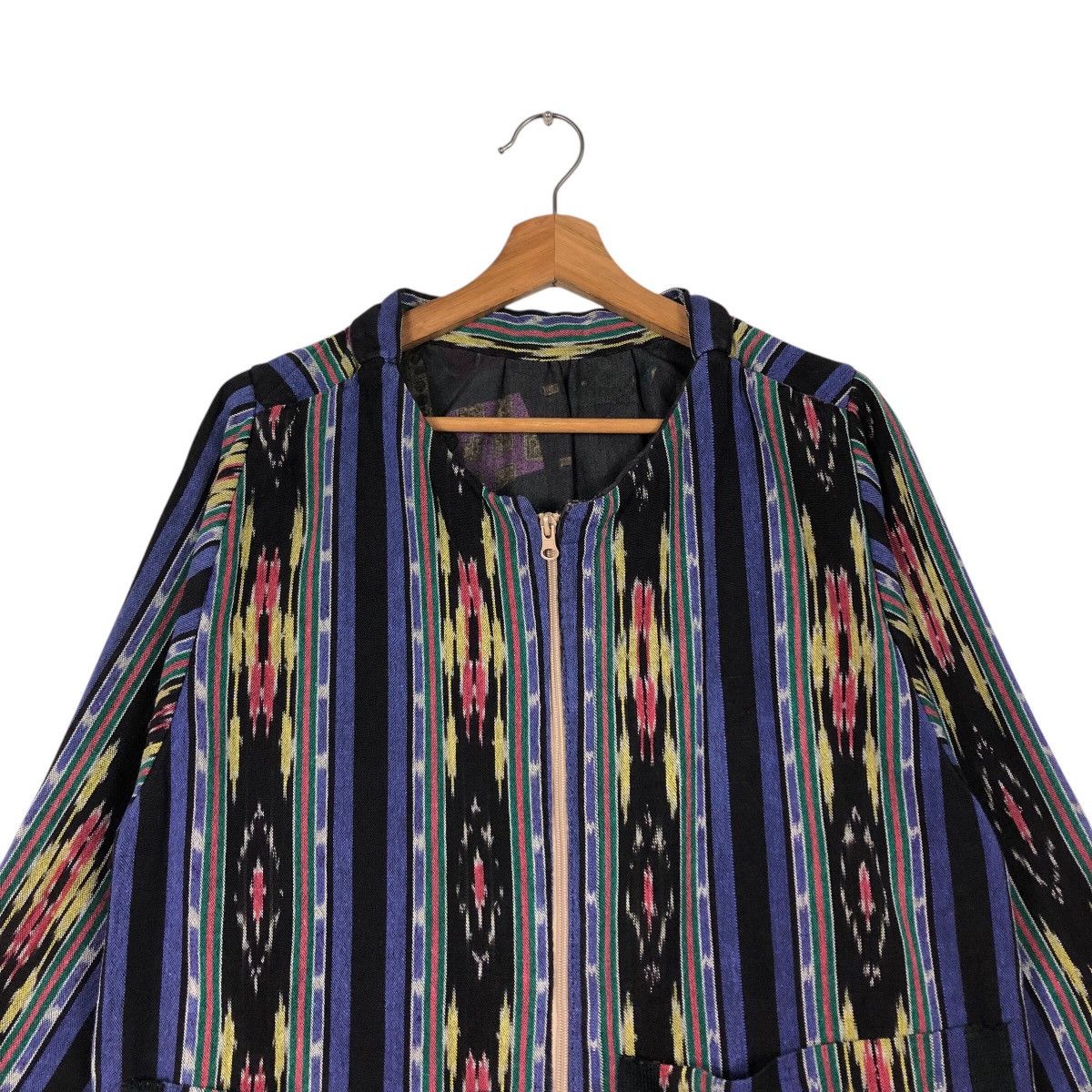 Japanese Brand Vintage Zipper Knit Zipper Jacket Unknown Brand Coogi Style Size US M / EU 48-50 / 2 - 4 Thumbnail