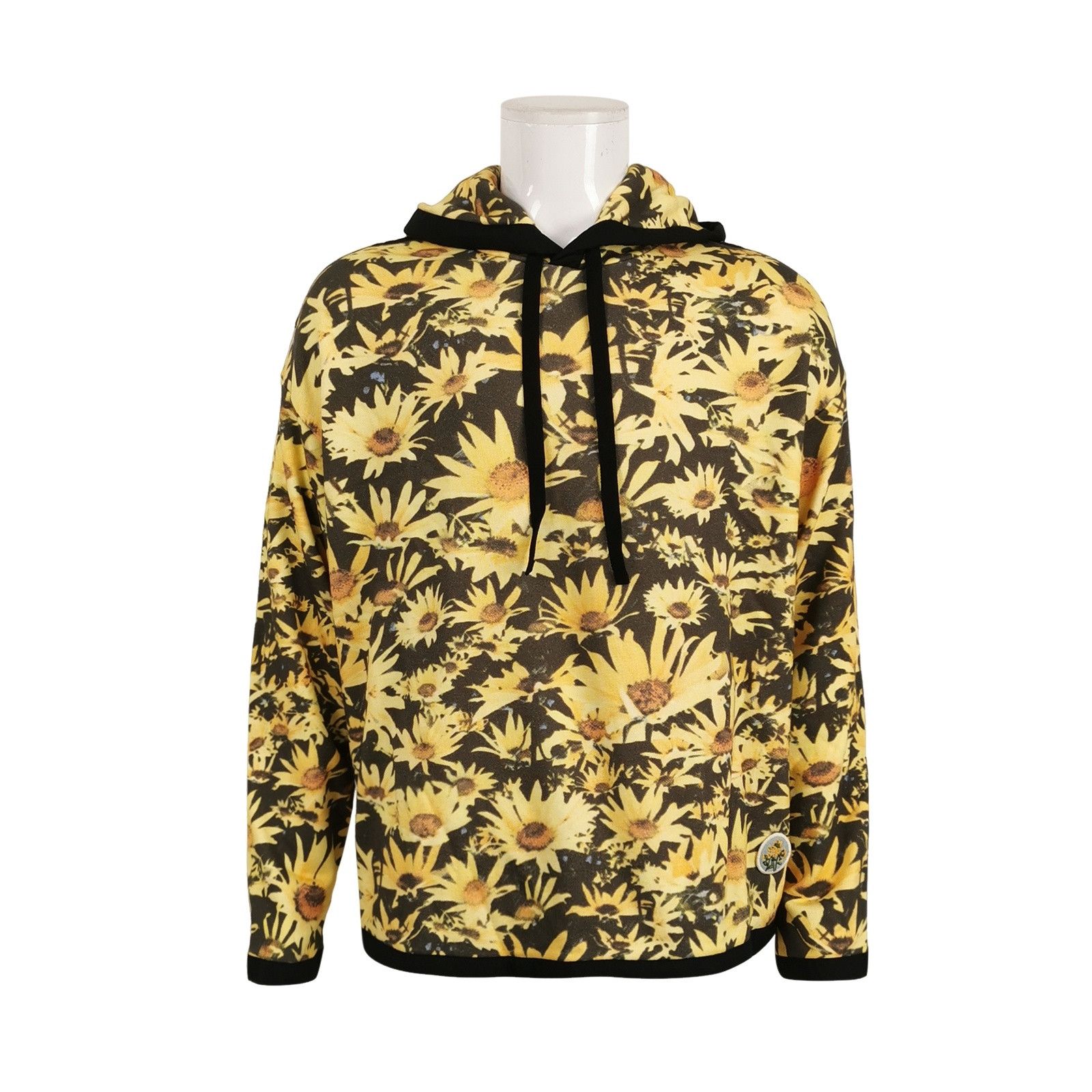 Jil Sander Jil Sander Sunflower Print Hoodie Size M Size US M / EU 48-50 / 2 - 1 Thumbnail