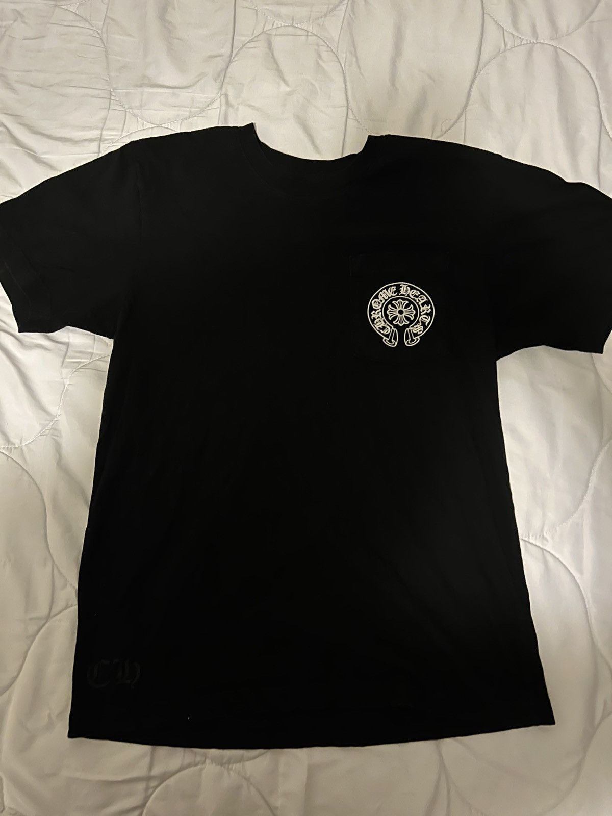 Chrome Hearts Chrome Hearts Miami Horseshoe Pocket Tee Size US M / EU 48-50 / 2 - 1 Thumbnail