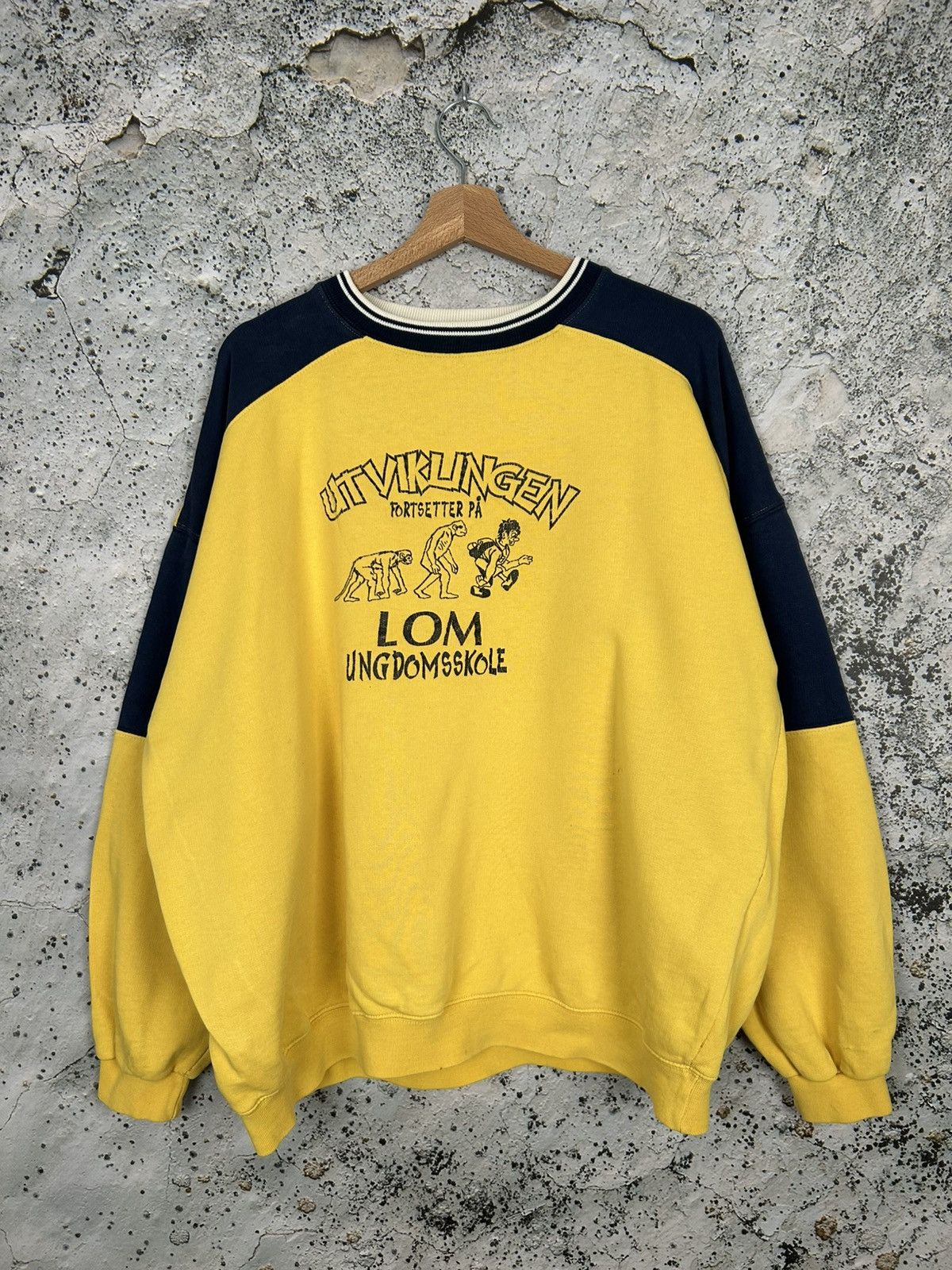 Vintage Vintage Baggy Boxy Crewneck 90s Skateboarding Streetwear Size US L / EU 52-54 / 3 - 1 Thumbnail