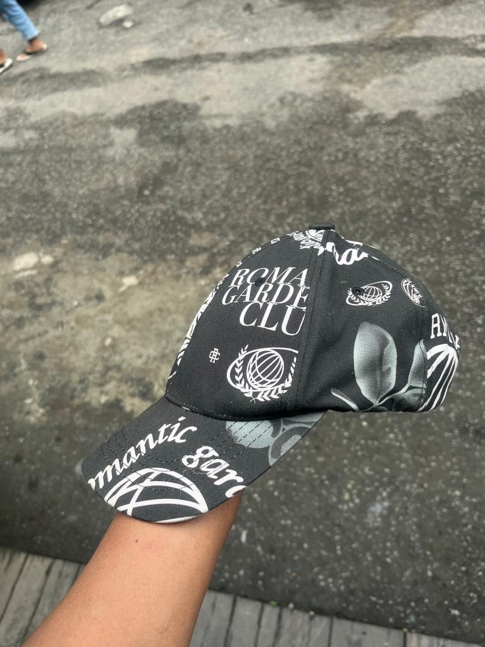 Japanese Brand Romantic Crown Garden Club All Over Print Cap Size ONE SIZE - 3 Thumbnail