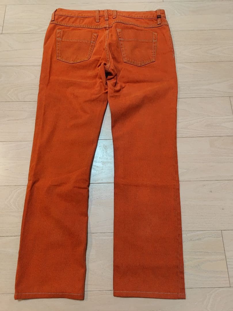 Gucci Gucci Orange Denim Jeans 48 New with Tags Size US 32 / EU 48 - 9 Thumbnail