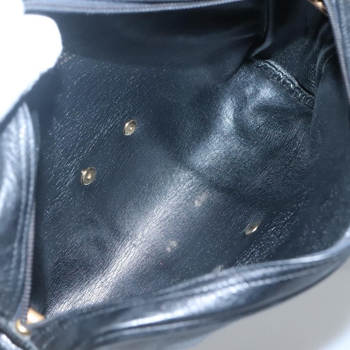 Dior DIOR Shoulder Bag Leather Black Gold Size ONE SIZE - 12 Thumbnail