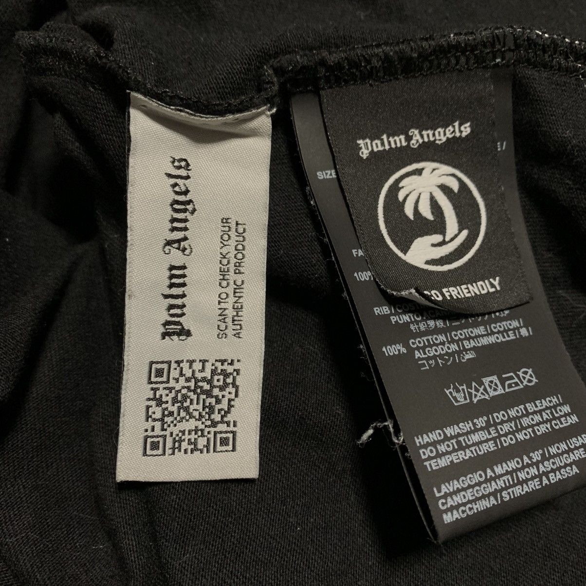 Palm Angels Palm Angels Medium Sprayed Star Black Tee Graffiti Size US M / EU 48-50 / 2 - 6 Thumbnail