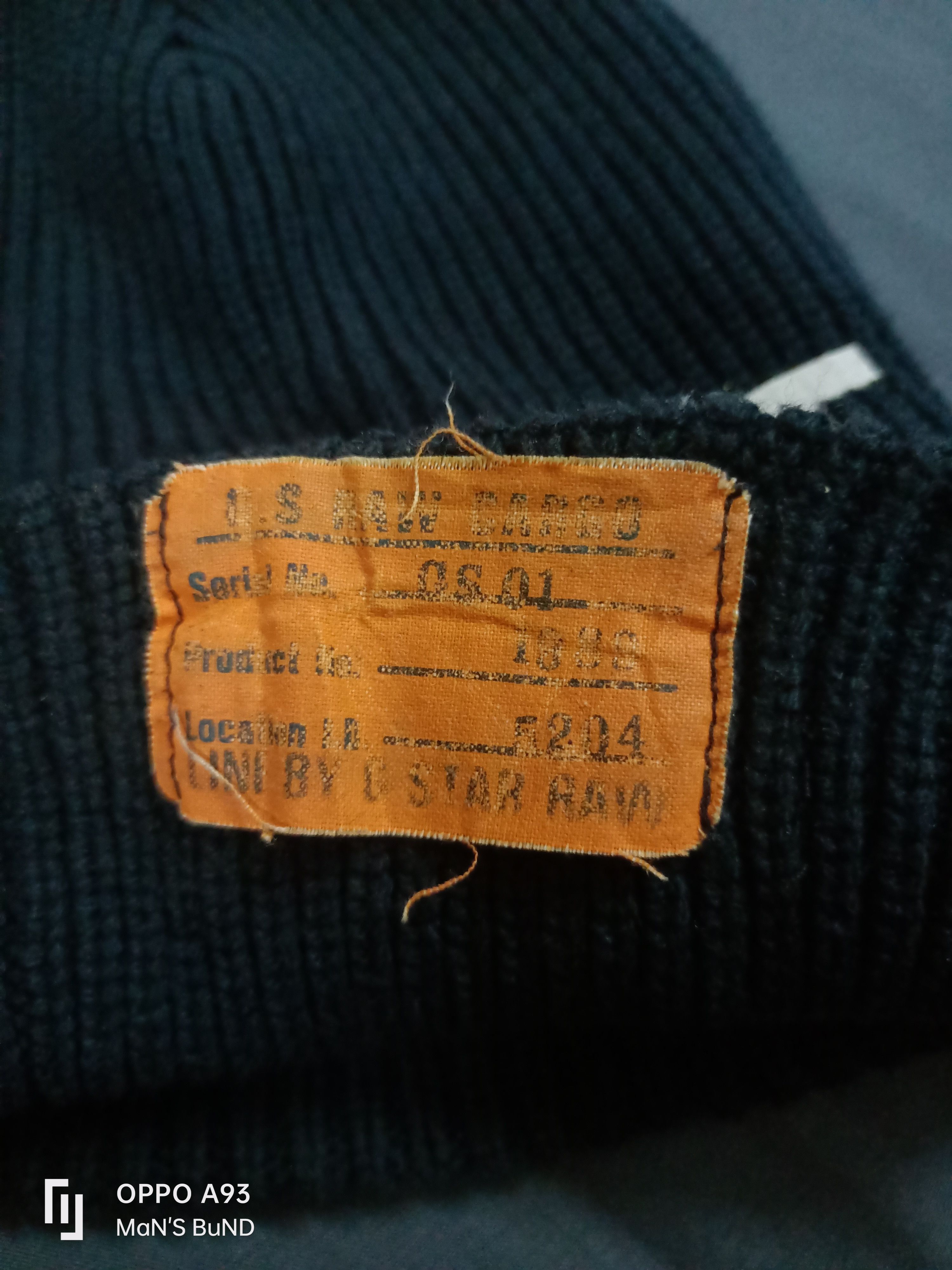 G-Star × Vintage Vintage G Star Raw Big logo Y2K beanie hat Size ONE SIZE - 5 Thumbnail